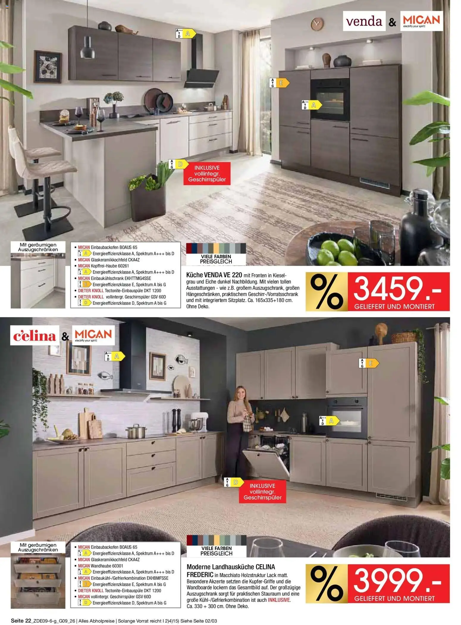 Zurbrüggen Prime Shopping week – gültig ab 12.09.2026 | Seite: 40 | Produkte: Geschirrspüler, Küche