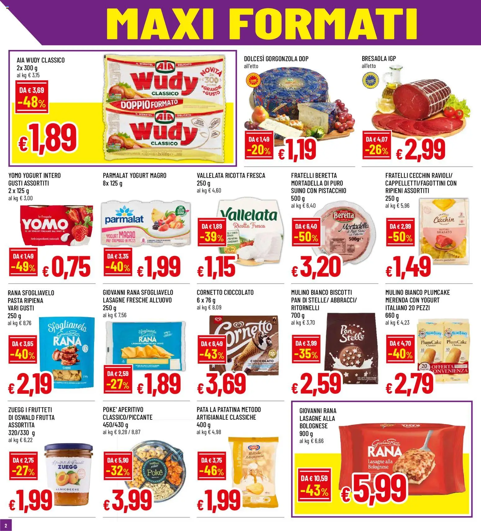 Volantino Galassia del 20/08/2026 | Pagina: 2 | Prodotti: Pistacchio, Cornetto, Plumcake, Aperitivo
