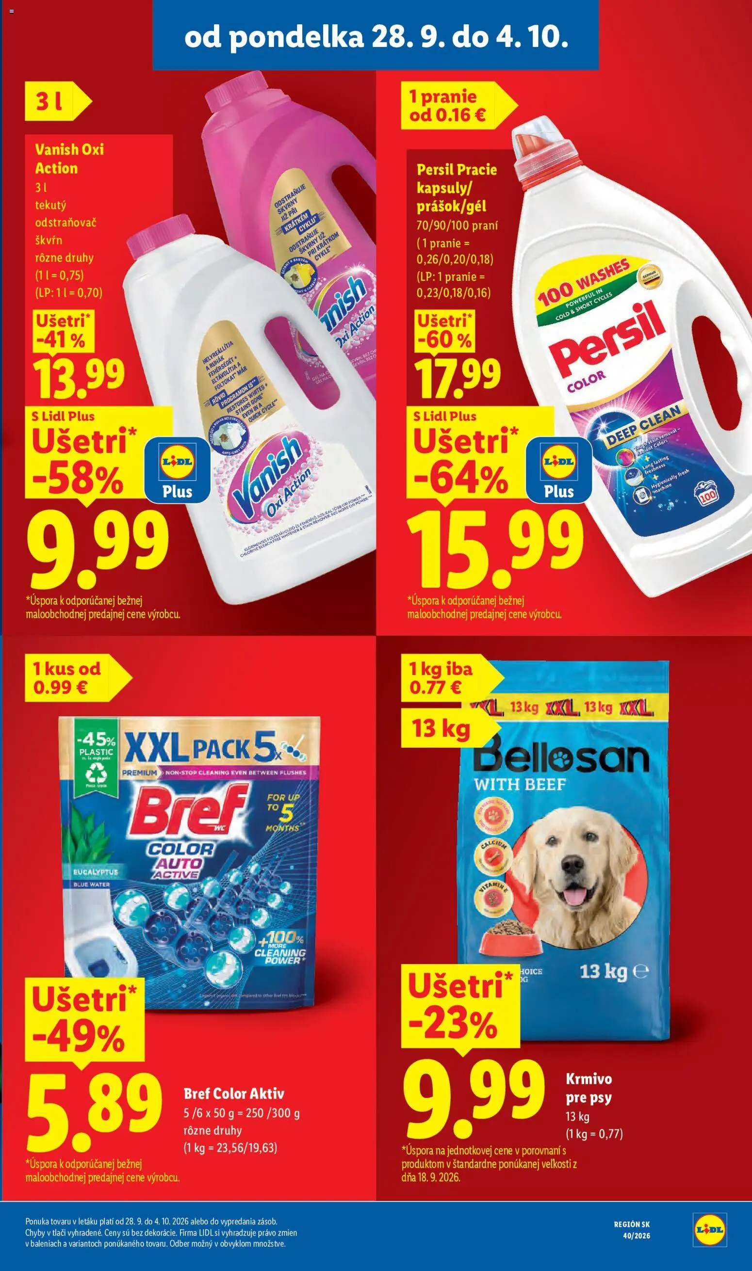 Nové Lidl akcie – leták je platný od 28.09.2026 | Strana: 23