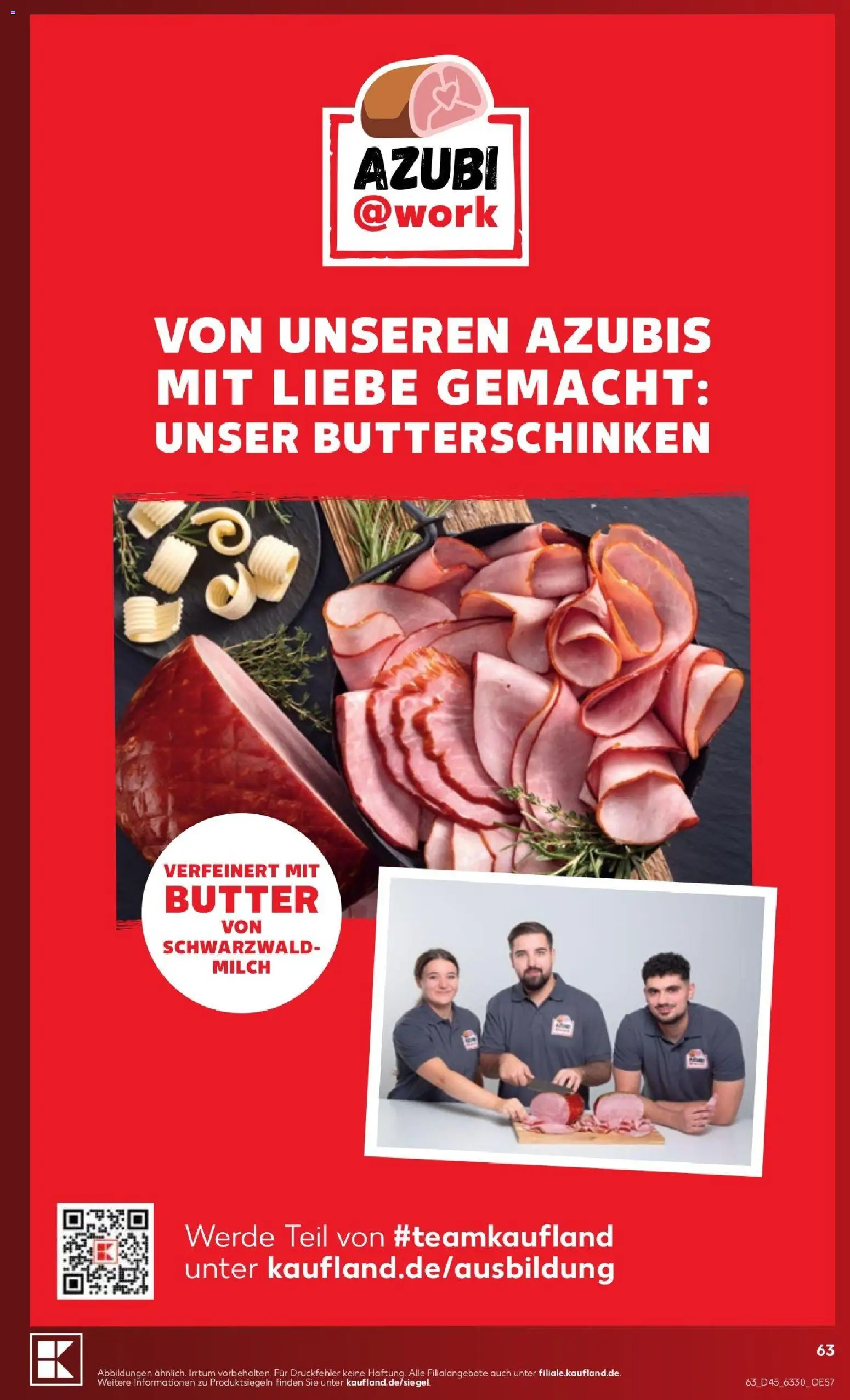 Kaufland Prospekt Hamburg – gültig ab 31.10.2026 | Seite: 63 | Produkte: Milch, Butter