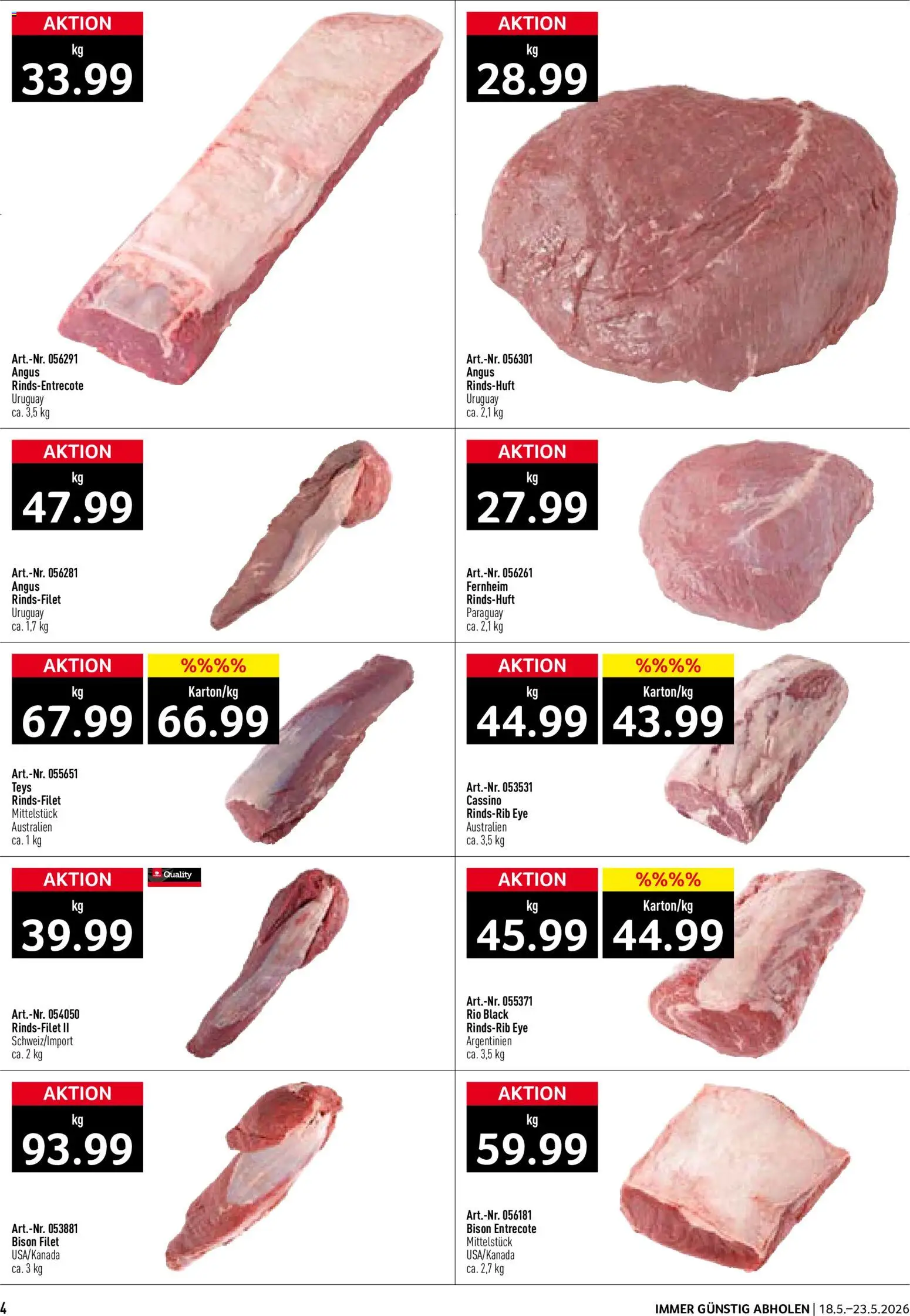 🛍️ Prodega aktionen ab 18.05.2026 » Entdecken Sie exklusive Rabatte und sparen Sie noch heute! 💰 | Schweiz