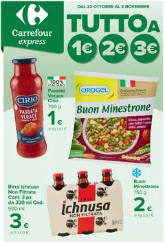 Anteprima del volantino Carrefour volantino valido a partire dal 22/10/2026