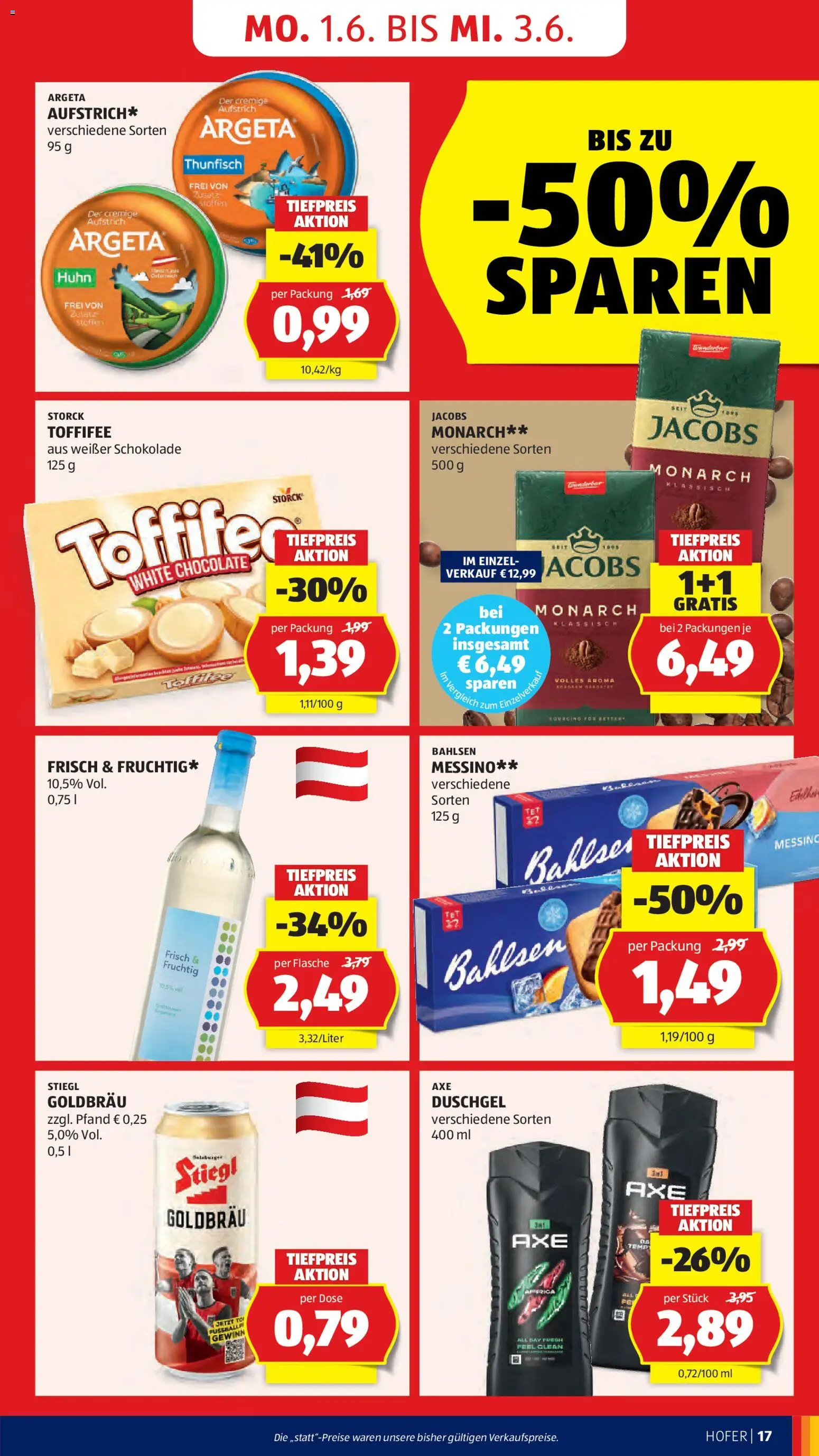 Hofer AT akciós ujság - amely érvényes a következő dátumtól: 29.05.2026 | Oldal: 21 | Termékek: Toffifee
