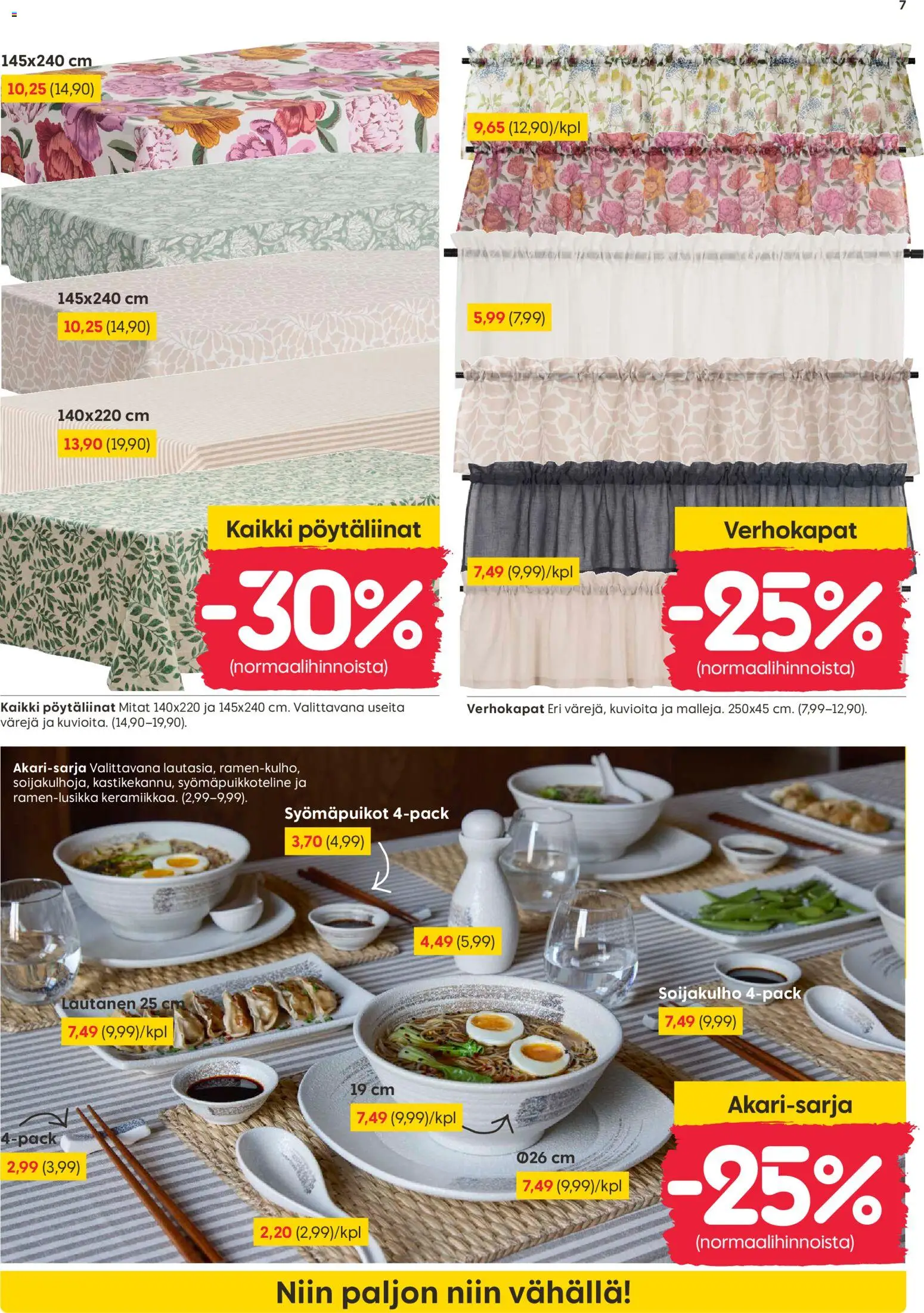 Rusta tarjoukset – voimassa 10/08/2026 alkaen | Sivu: 7