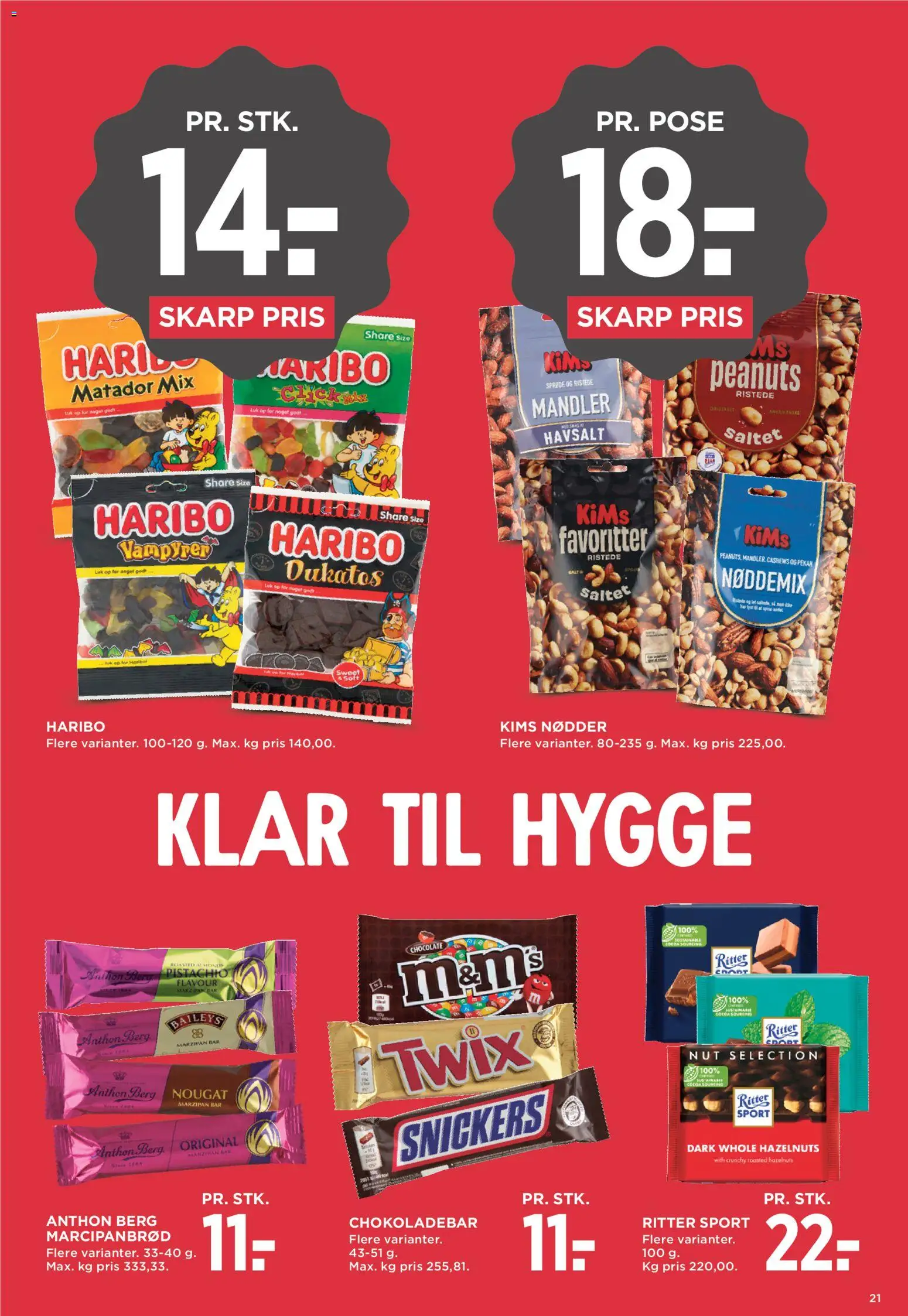 Meny tilbudsavis – gyldig fra 23/10/2026 | Side: 31 | Produkter: Baileys, Nødder, Peanuts, Nougat