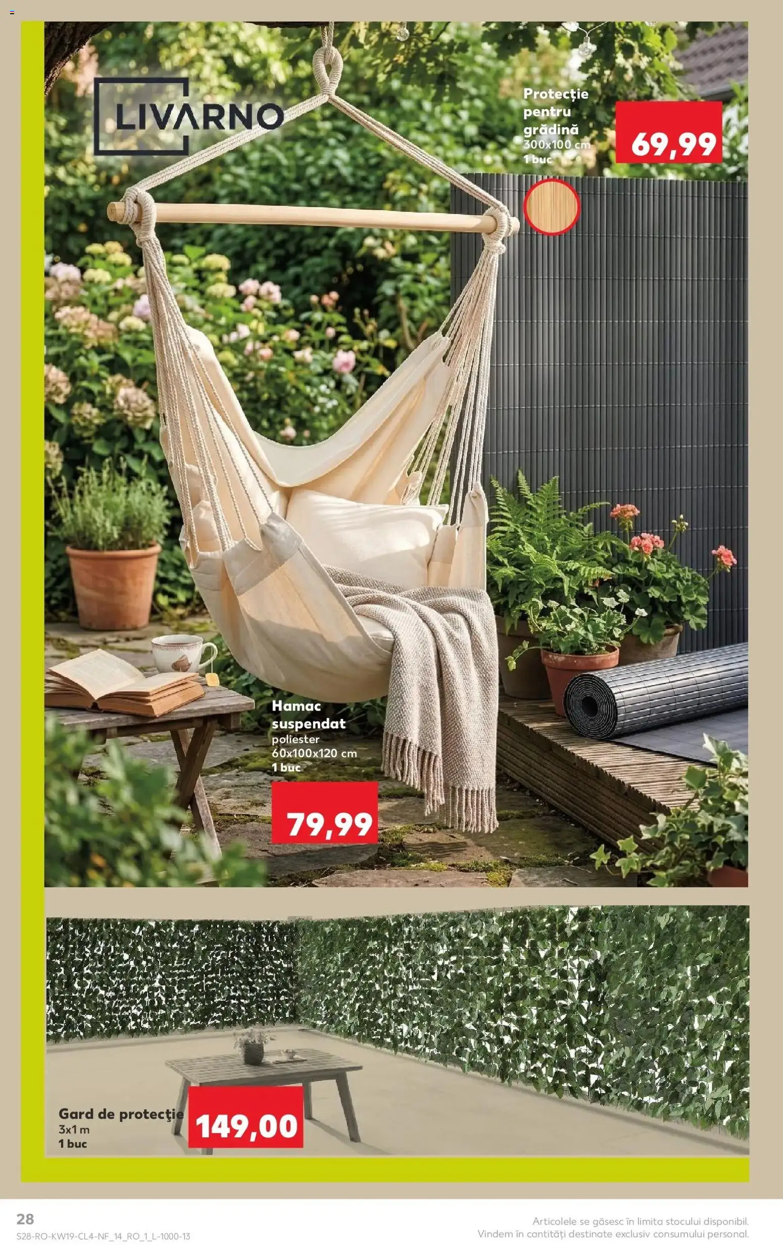 Noul catalog Kaufland – valabil de la 06.05.2026 | Pagină: 28 | Produse: Hamac