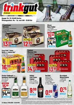 Trinkgut Prospekt Dorfen ab 07.09.2026 gültig