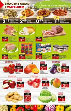 Pogląd oferty "Wafelek gazetka" - ważna od 21.09.2026 | Strona: 3 | Produkty: Karta, Miód, Kabanos, Ziemniaczki