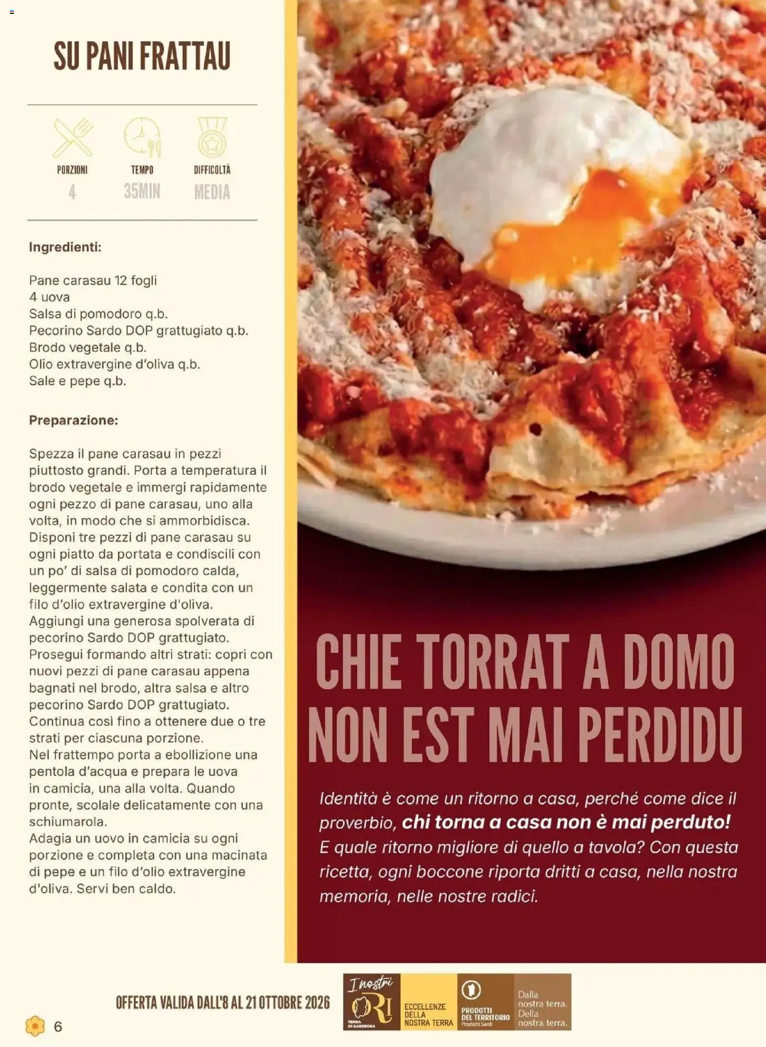 Anteprima volantino Conad dal 08/10/2026 prossima settimana | Pagina: 6 | Prodotti: Brodo, Pomodoro, Piatto, Terra
