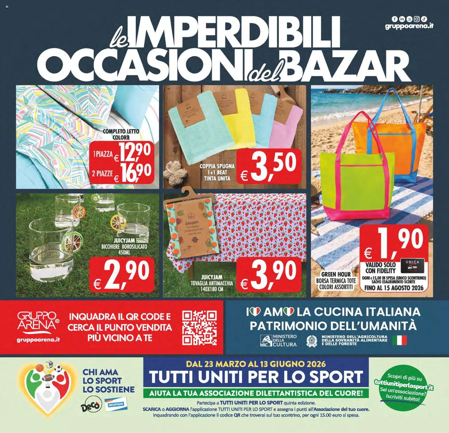Volantino Decò del 29.05.2026 | Pagina: 27 | Prodotti: Tè, Borsa termica, Borsa, Letto