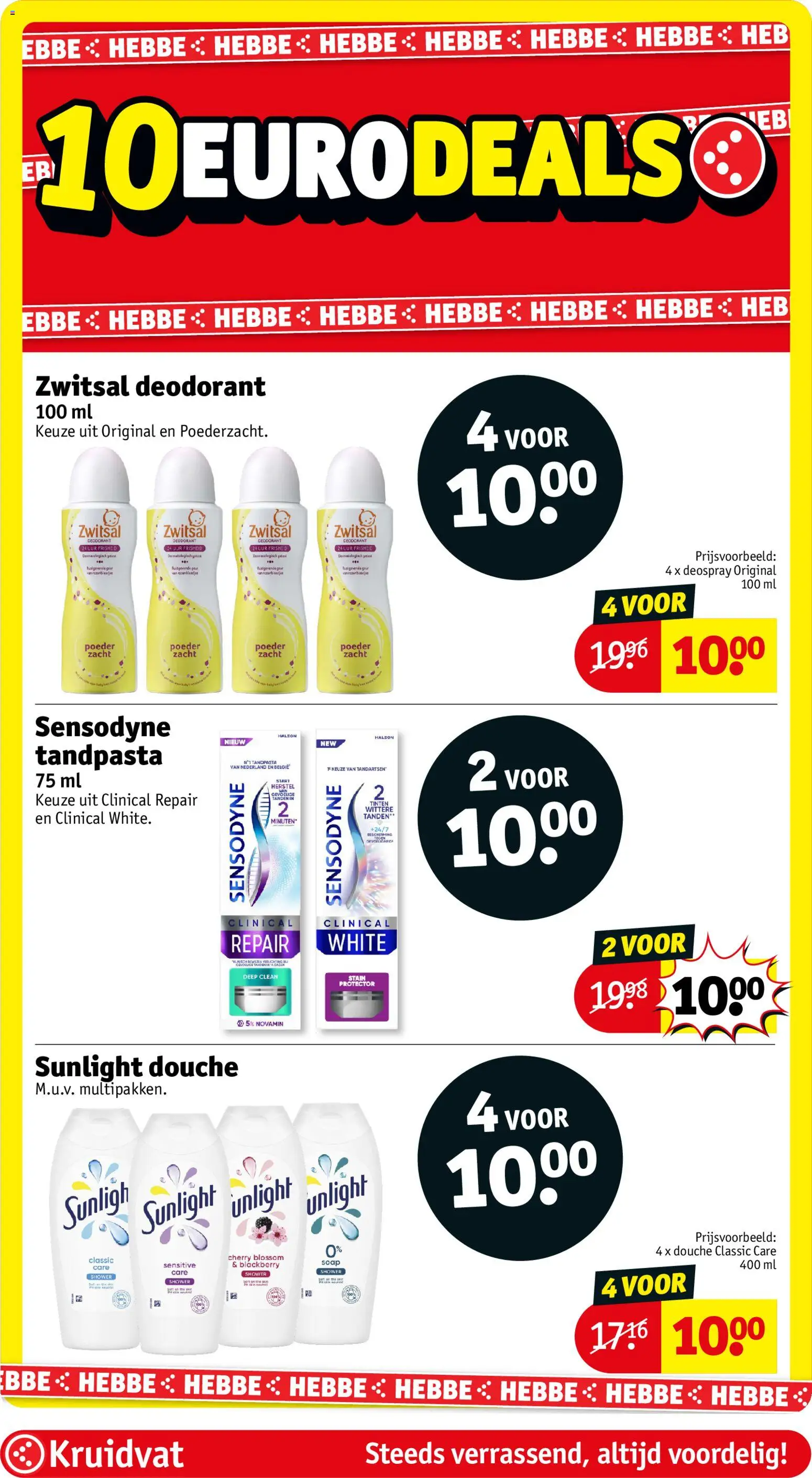 {H1} | Pagina: 10 | Producten: Verlichting, Gel, Deodorant, Tandpasta