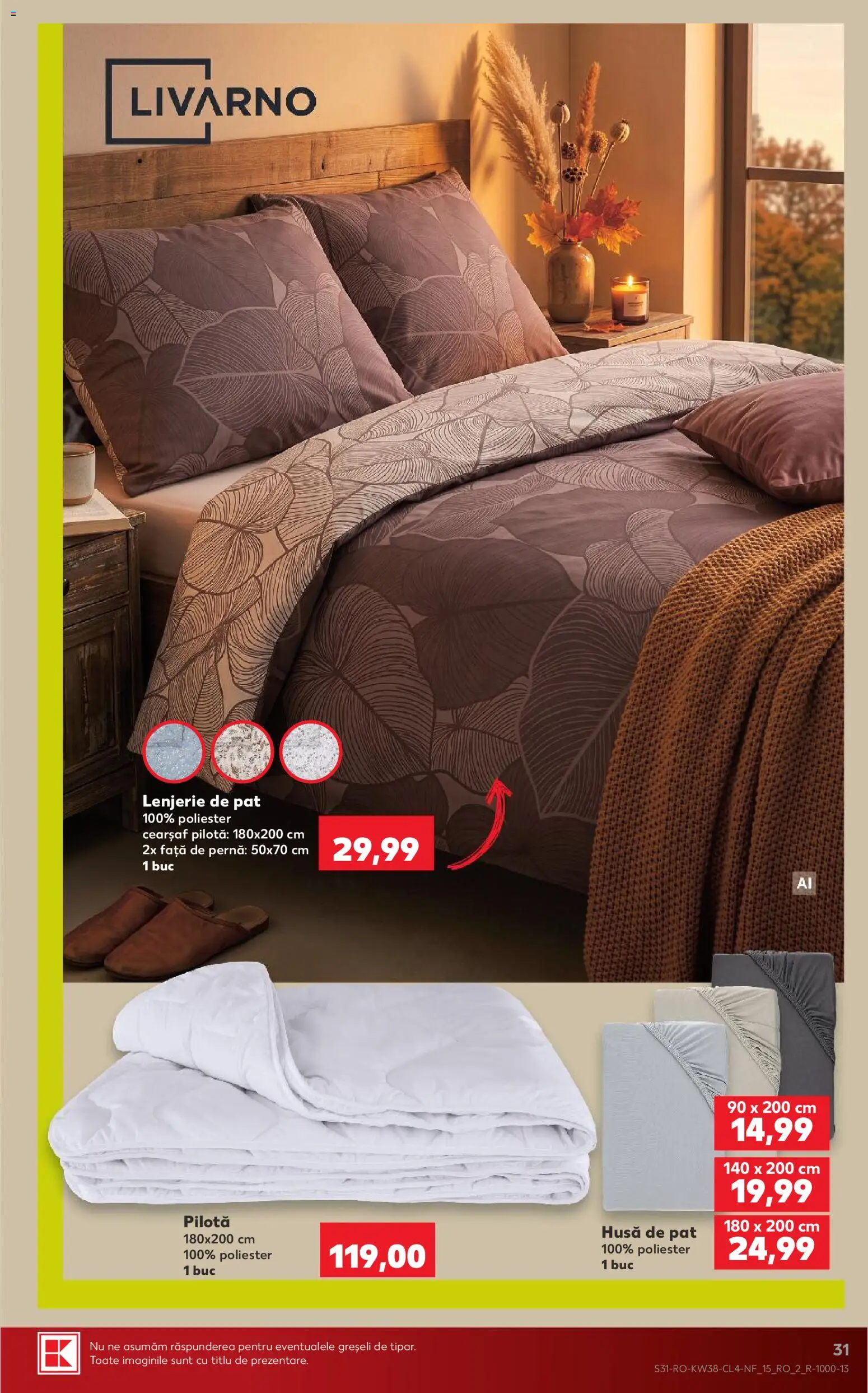 Noul catalog Kaufland – valabil de la 16.09.2026 | Pagină: 31