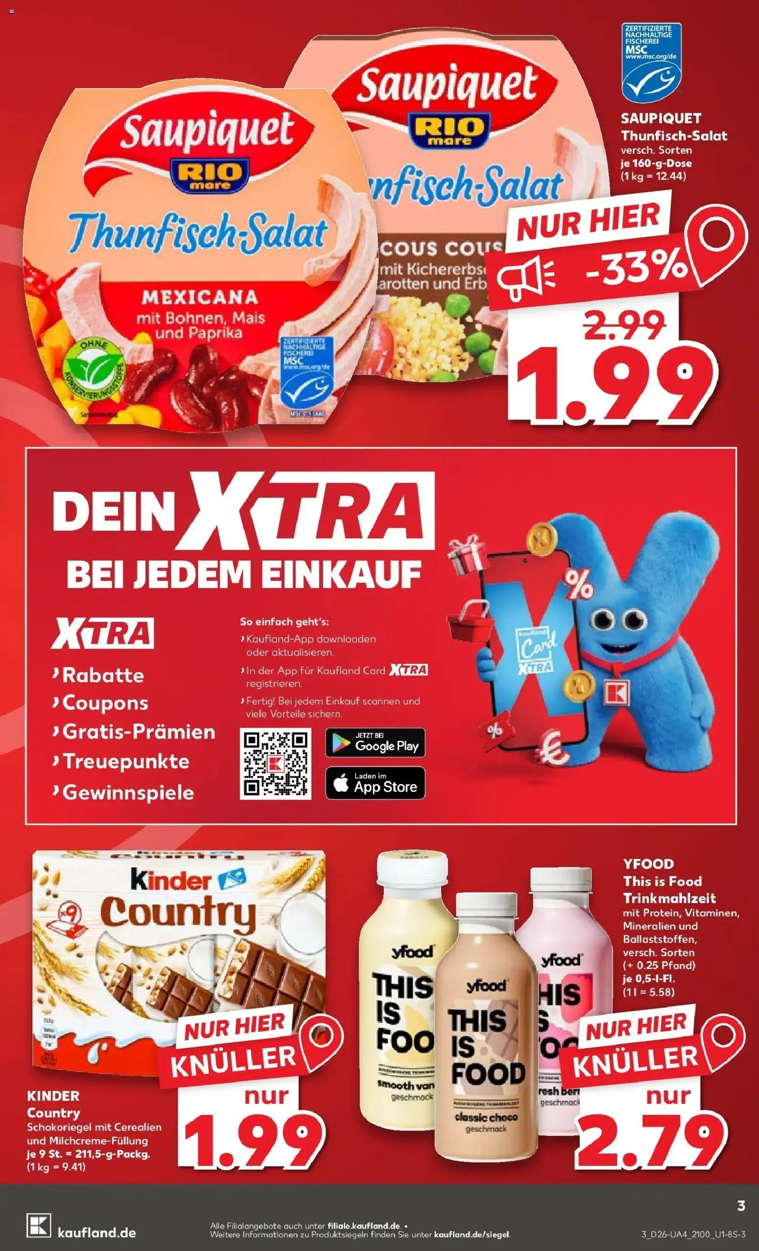 Kaufland Prospekt Dillingen An Der Donau – gültig ab 22.06.2026 | Seite: 12 | Produkte: YFood, Paprika, Salat, Erbsen
