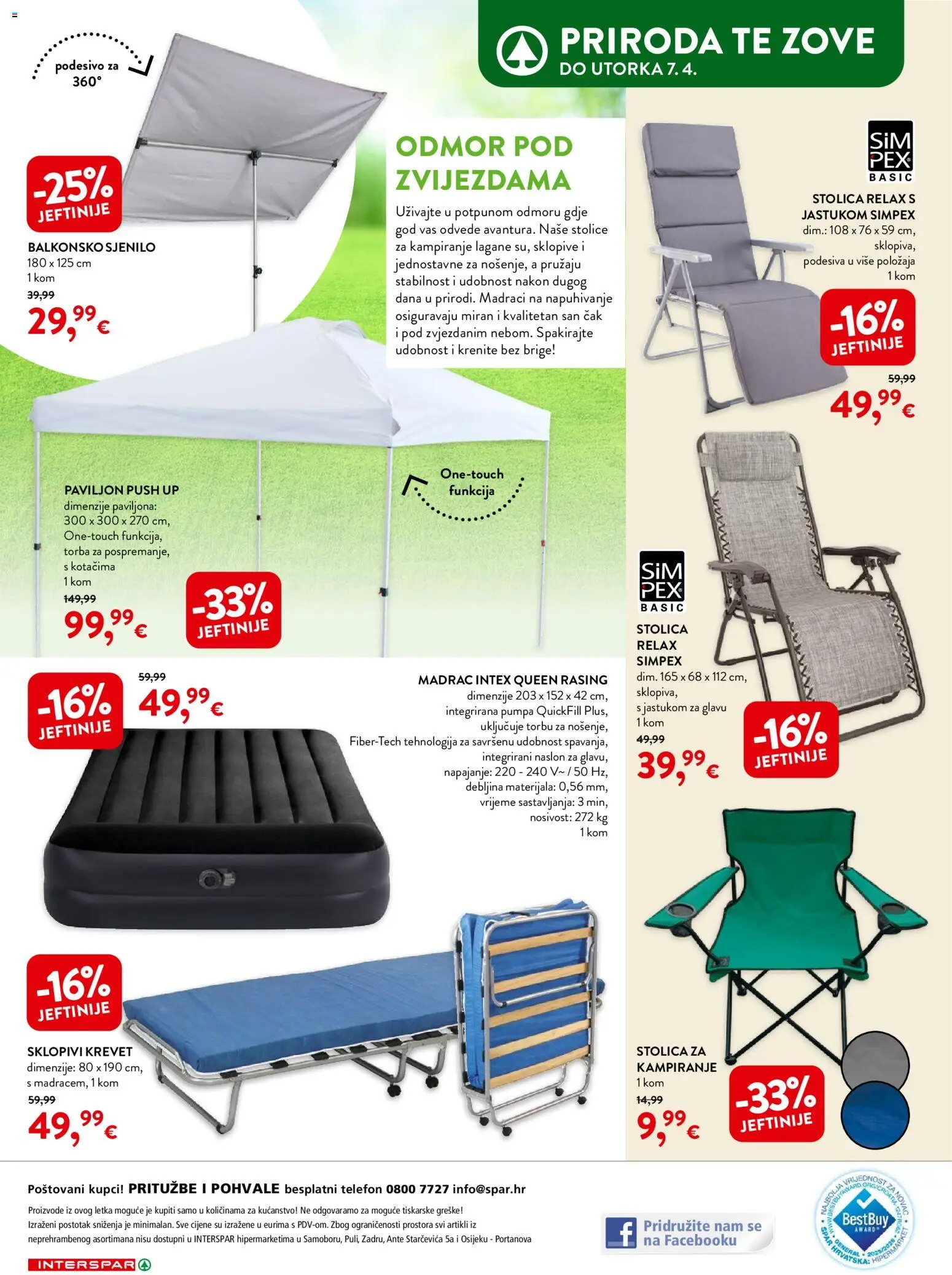 Interspar katalog | vrijedi od 04.03.2026 | Stranica: 16 | Proizvodi: Krevet, Madrac, Telefon, Torba