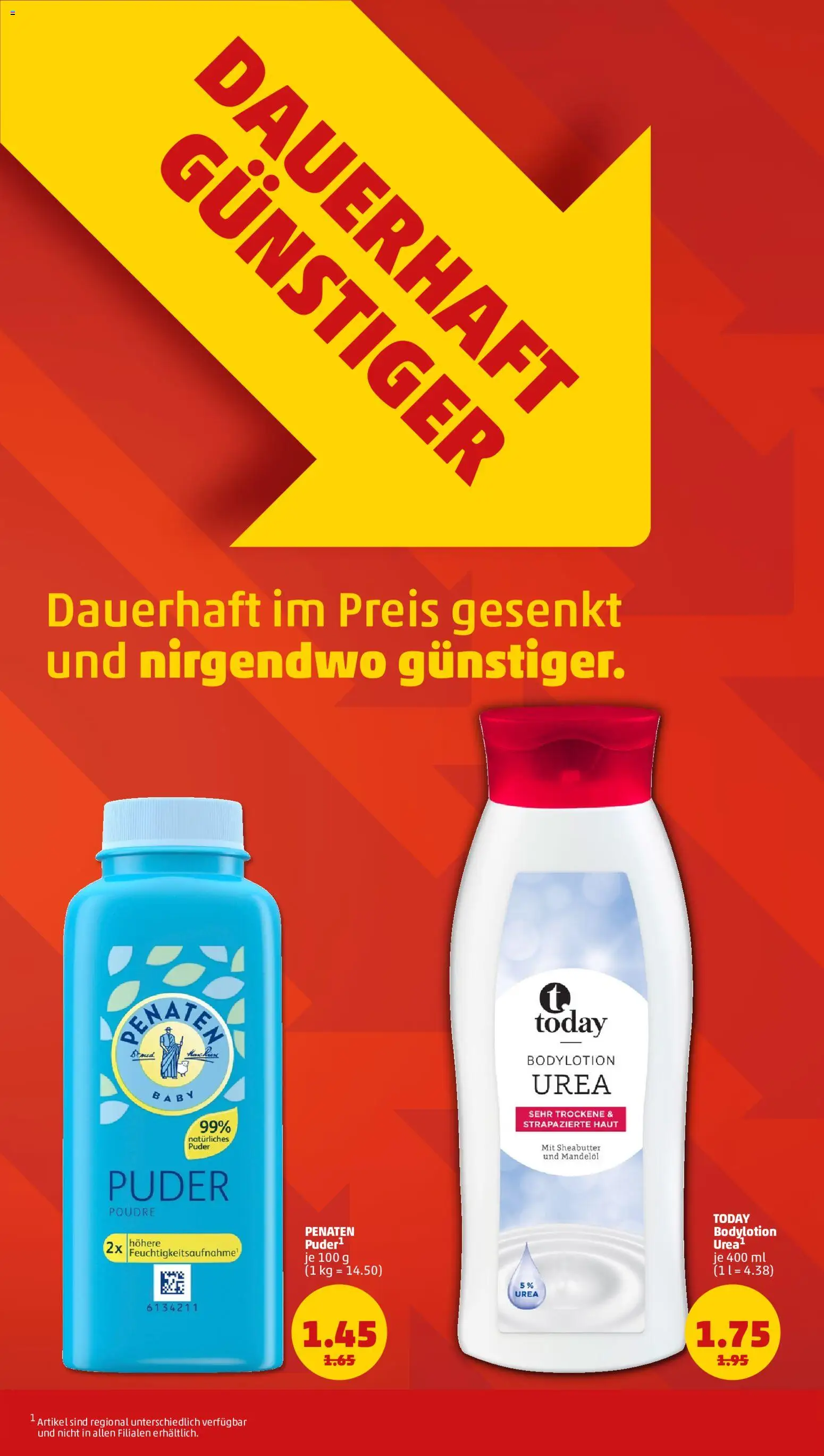 Penny Prospekt – gültig ab 03.08.2026 | Seite: 2 | Produkte: Puder, Body Lotion