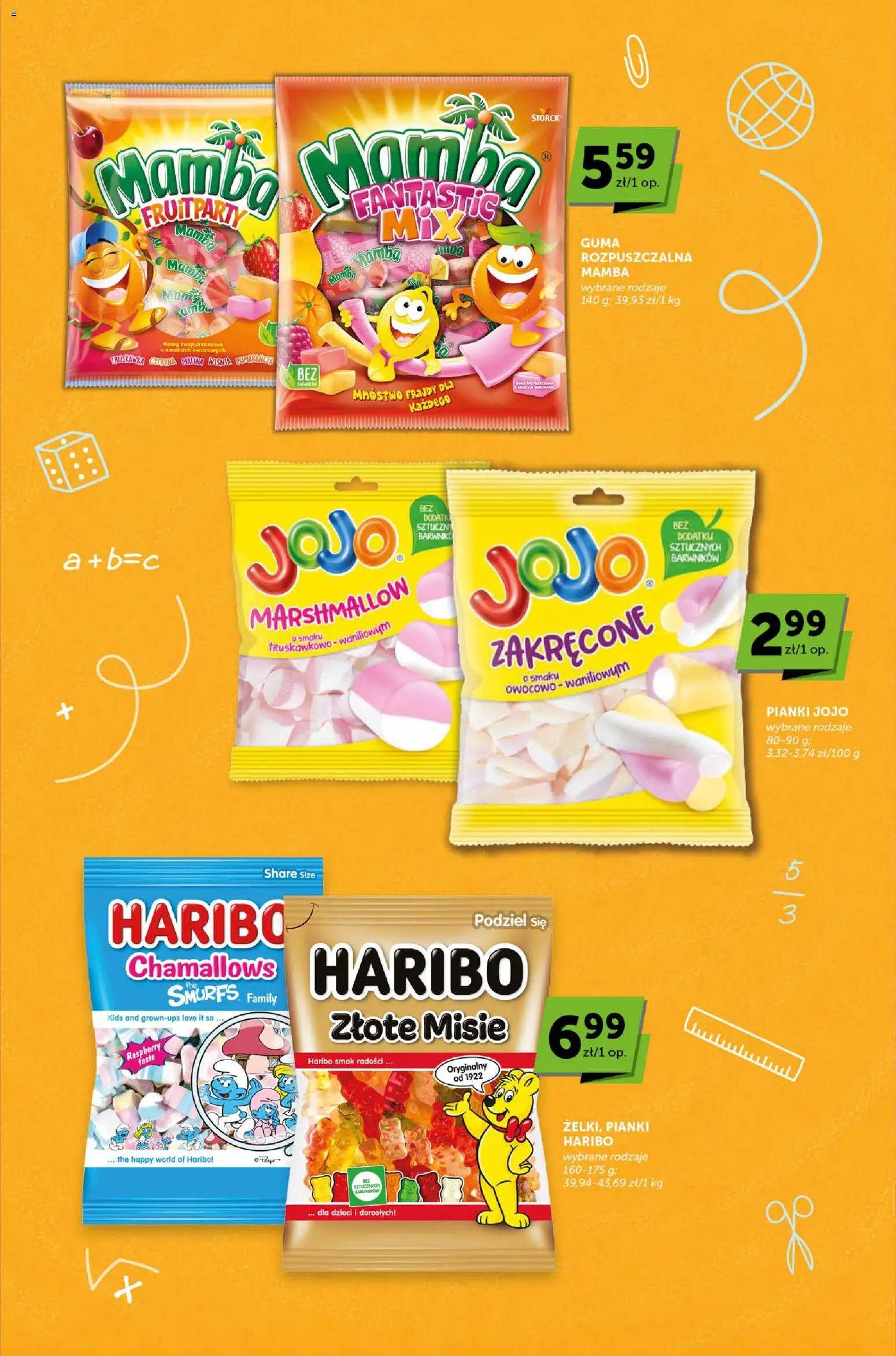 ABC gazetka - Katalog od 20.08.2026 | Strona: 3 | Produkty: Malina, Gumy, Pianki, Pianki jojo
