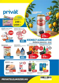 PRIVÁT akciós újság - amely érvényes a következő dátumtól: 21.05.2026