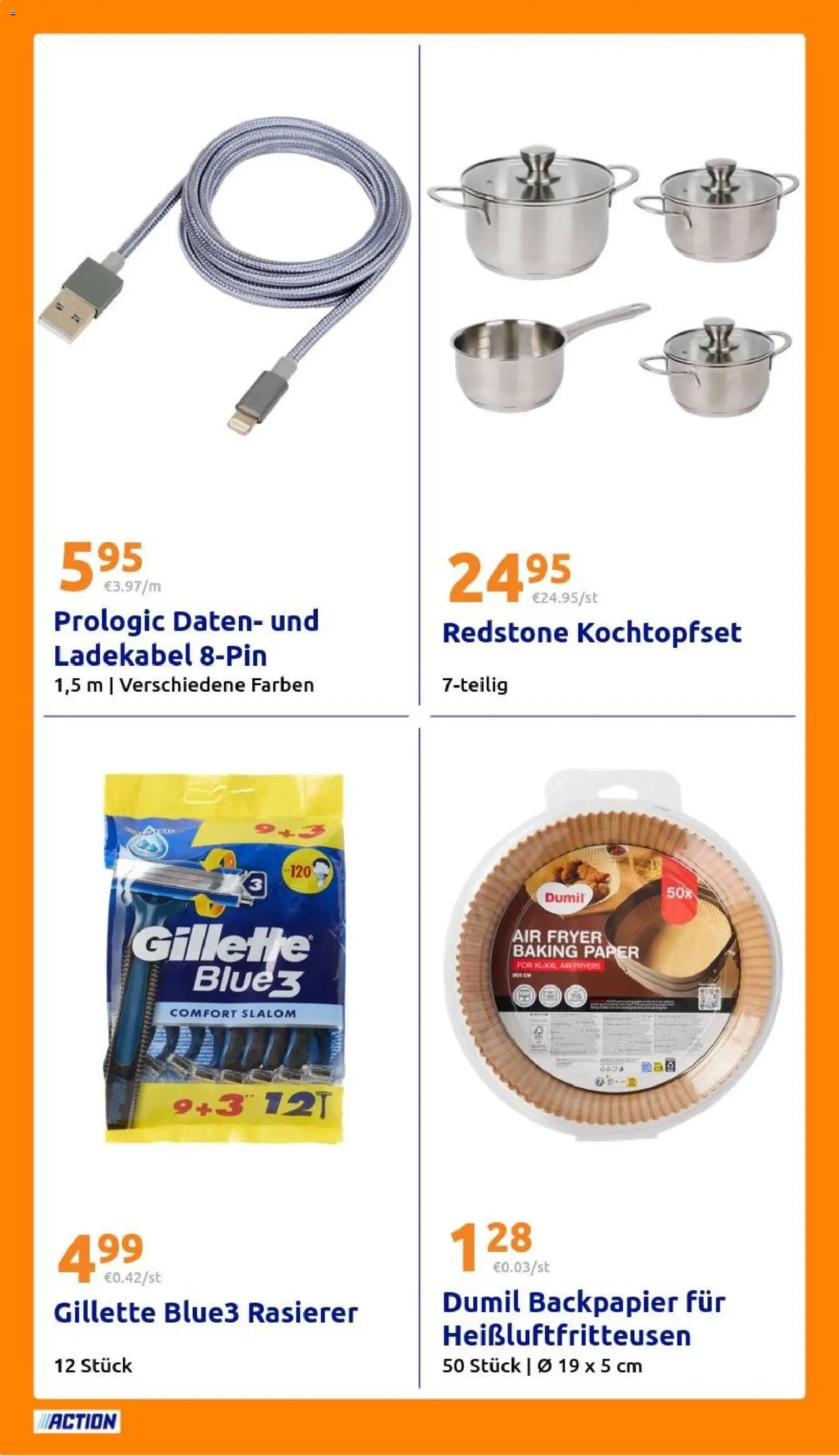 Action Prospekt – gültig ab 19.08.2026 | Seite: 20 | Produkte: Rasierer, Ladekabel