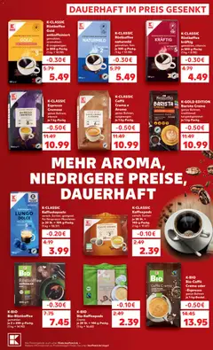 Náhled letáku Kaufland Německo leták - Dauerhaft im Preis gesenkt od 01.10.2026 | Strana: 13 | Produkty: Barista crema, Crema, Caffè crema
