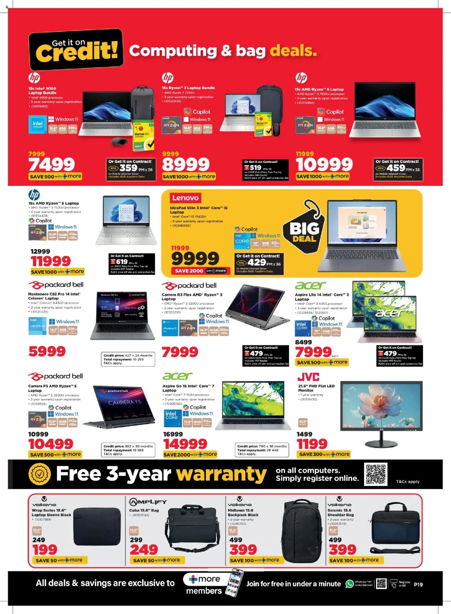 New HiFi Corp catalogue – valid from 01.04.2026 | Page: 19 | Products: Data, Sim, Router, Monitor