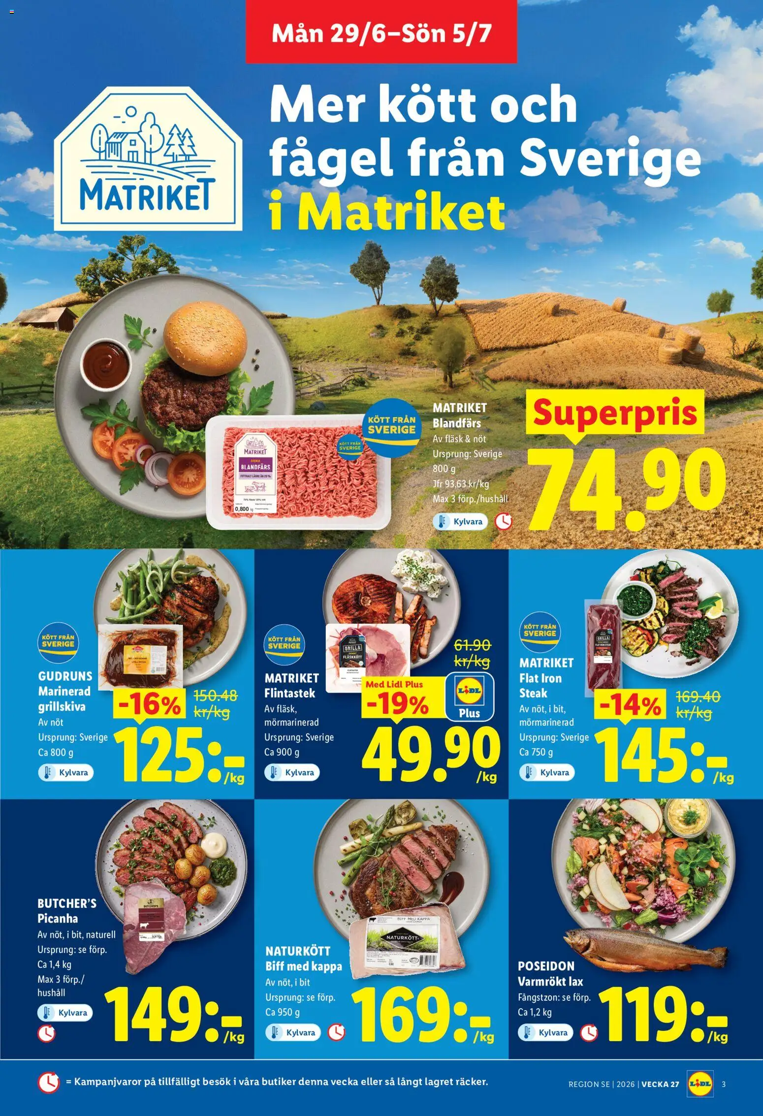 Lidl reklamblad aktuell från 29/06/2026 | Sida: 3
