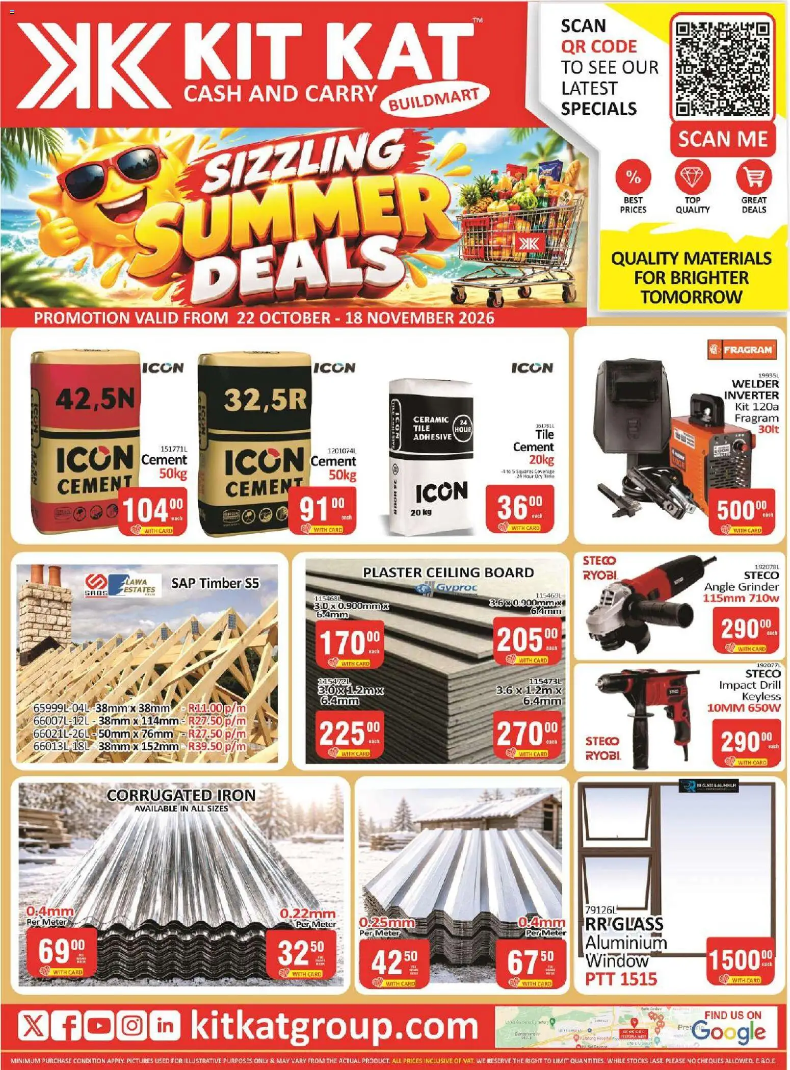 New KIT KAT Cash & Carry catalogue – valid from 22/10/2026 | Page: 16 | Products: Iron, Grinder, Drill, Plaster