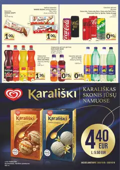 Koops leidinys galioja nuo 2026.10.05 | Puslapis: 10 | Prekių: Gaivusis gėrimas, Ledai, Plombyras