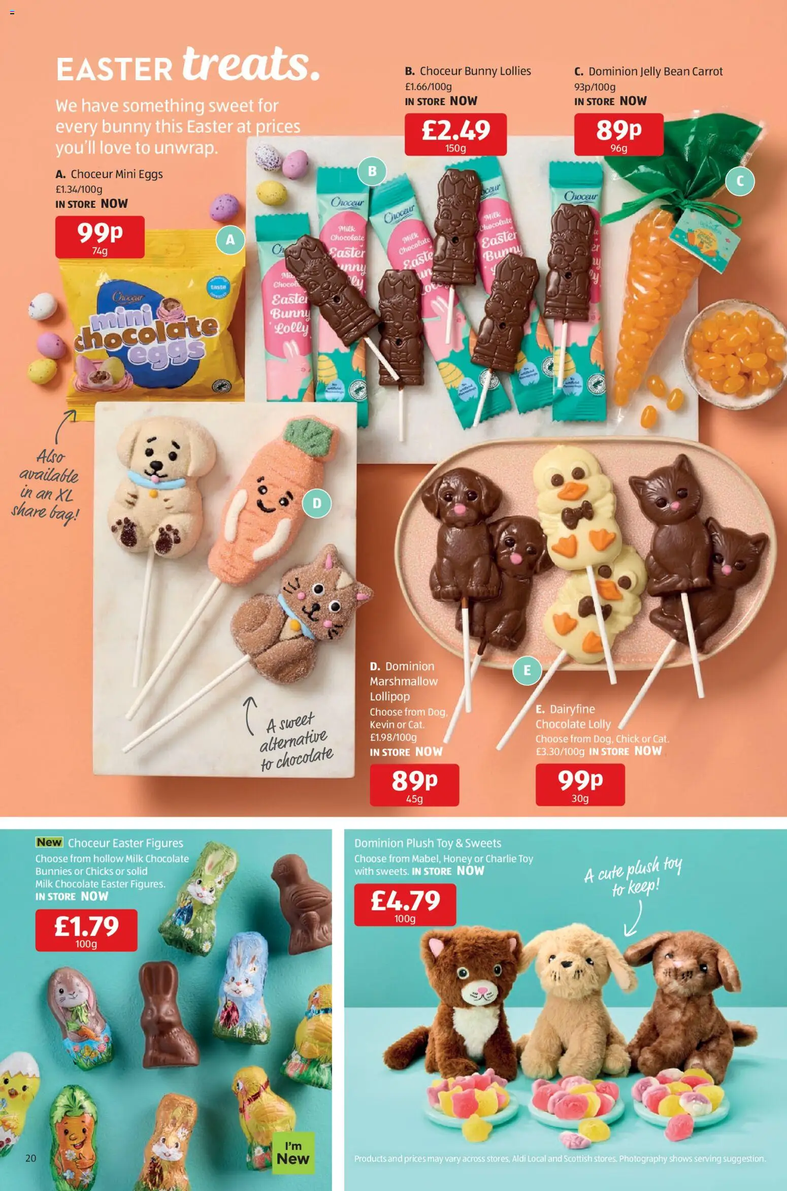 {H1} | Page: 20 | Products: Toy, Eggs, Carrot, Bag