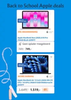 Coolblue folder / publicité - Voorbeeld van een folder van Coolblue, geldig van 17/08/2026 | Pagina: 3 | Producten: Blush, Oplader