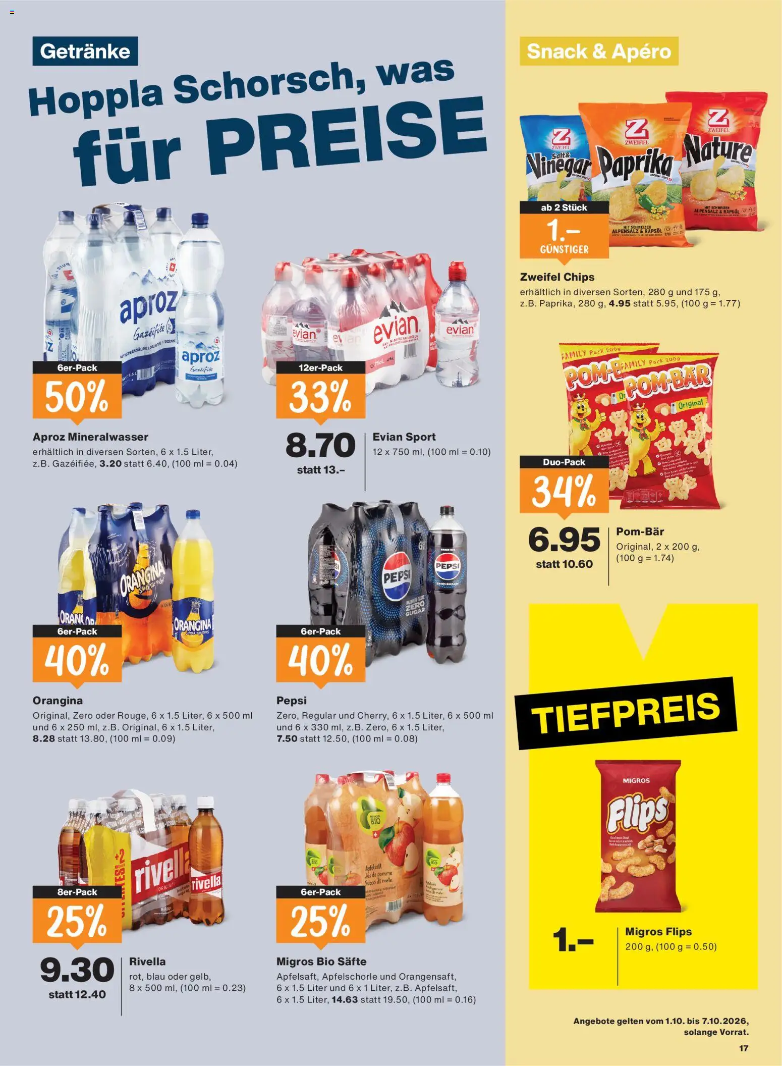 Migros aktionen – gültig ab 01.10.2026 | Seite: 17