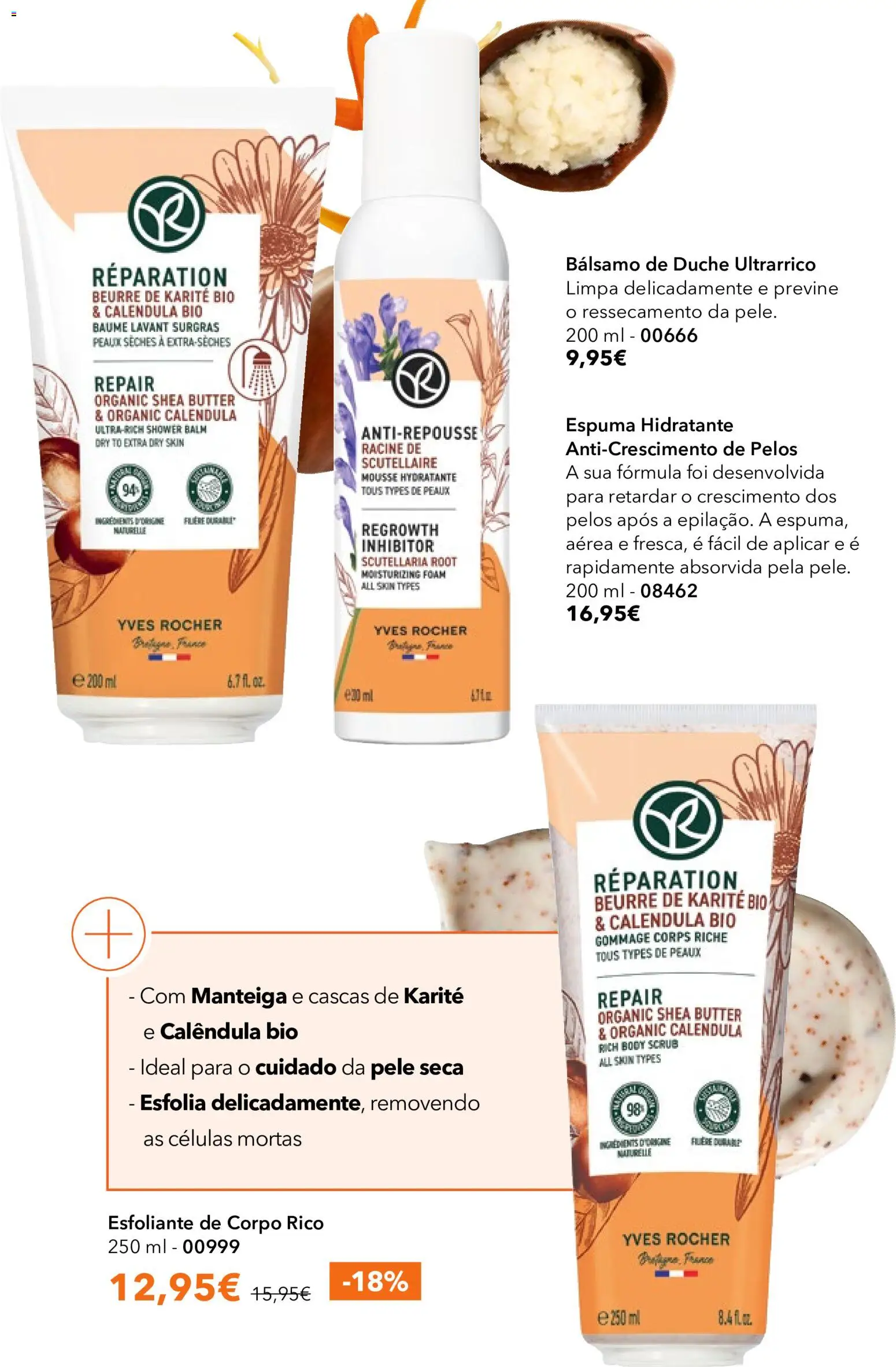 Yves Rocher catálogo 8 │ válido de 03.06.2026 | Página: 62 | Produtos: Manteiga