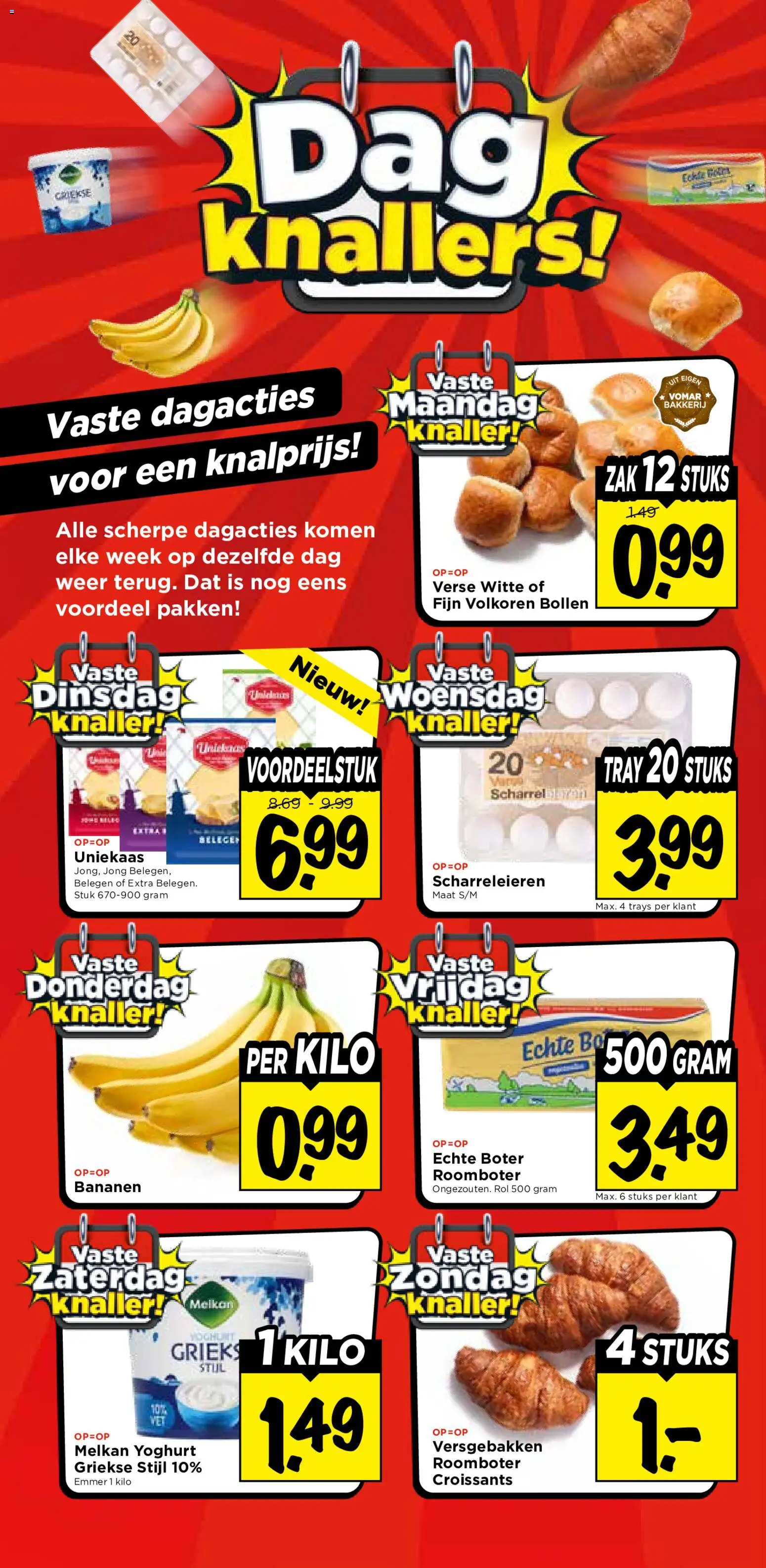 {H1} | Pagina: 11 | Producten: Yoghurt, Roomboter, Zak, Bakkerij