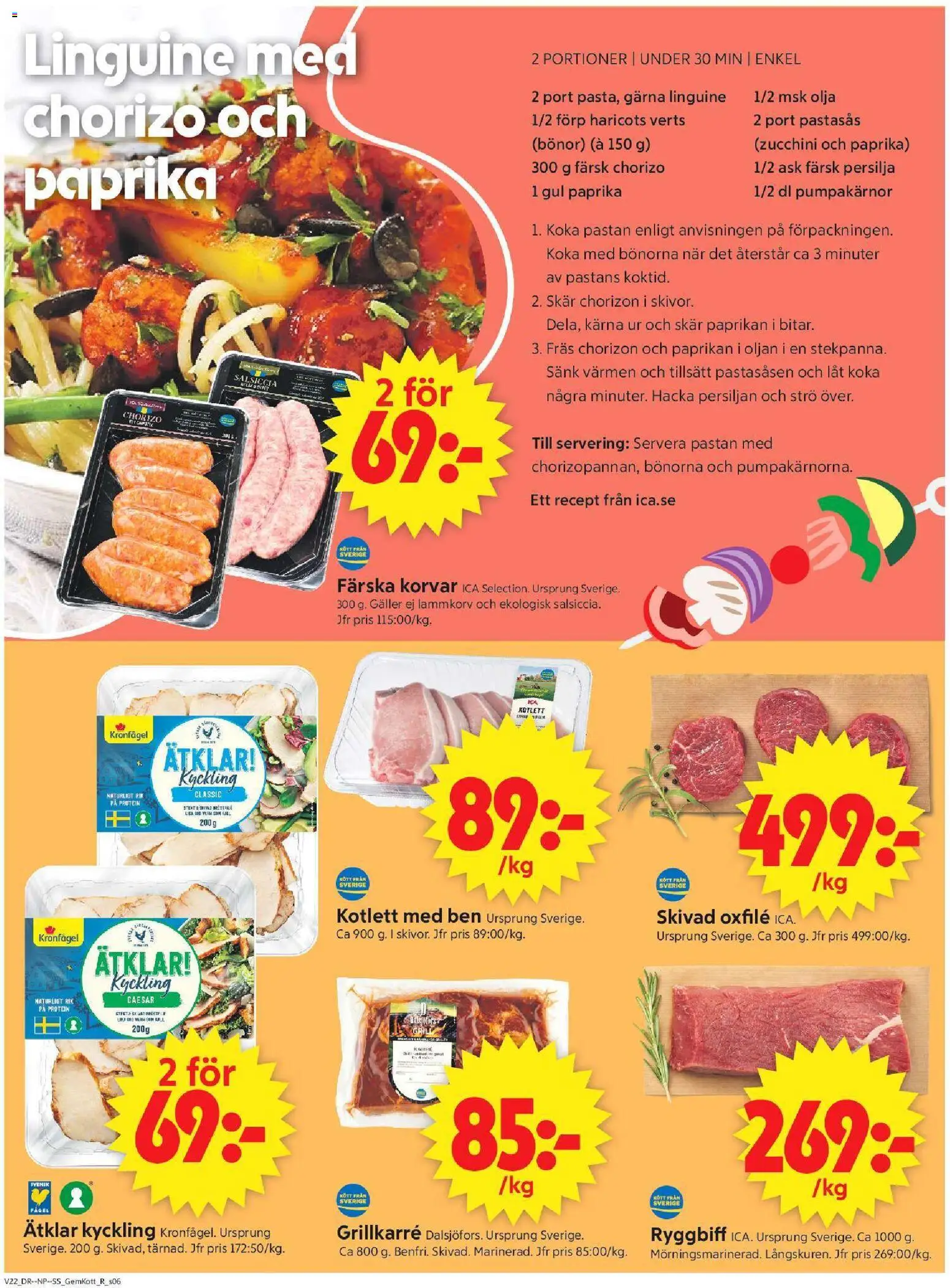 ICA Supermarket reklamblad aktuell från 25.05.2026 | Sida: 8