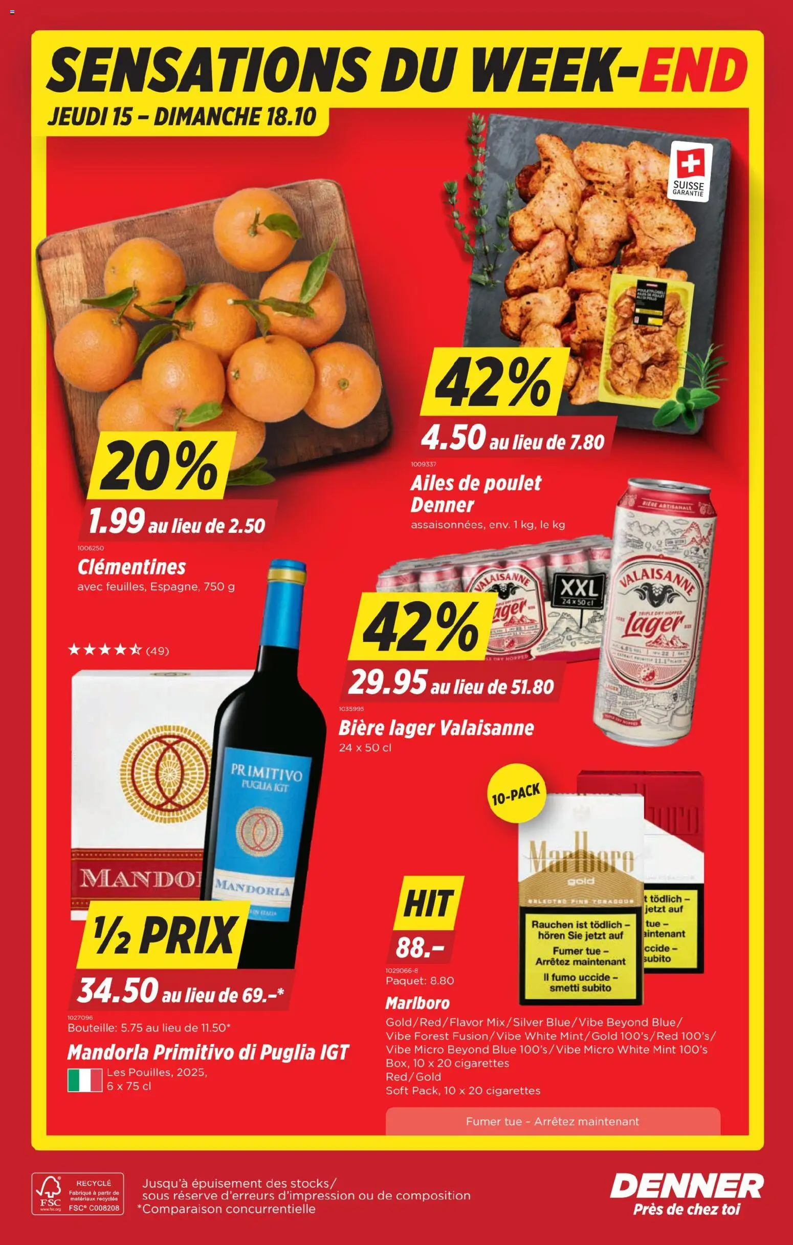 Denner aktionen FR – gültig ab 15.10.2026 | Seite: 22