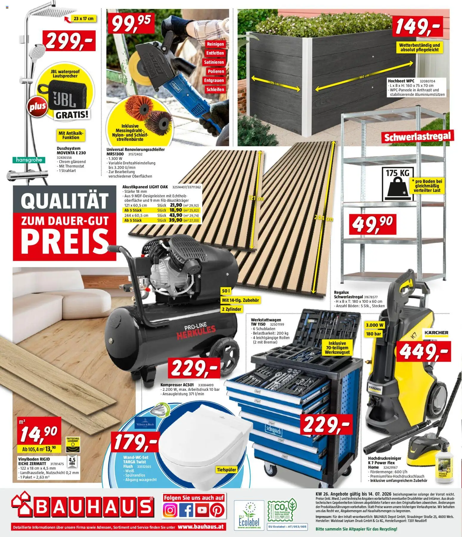 Bauhaus Prospekt aktuell gültig ab 24.06.2026 | Seite: 24 | Produkte: Lautsprecher