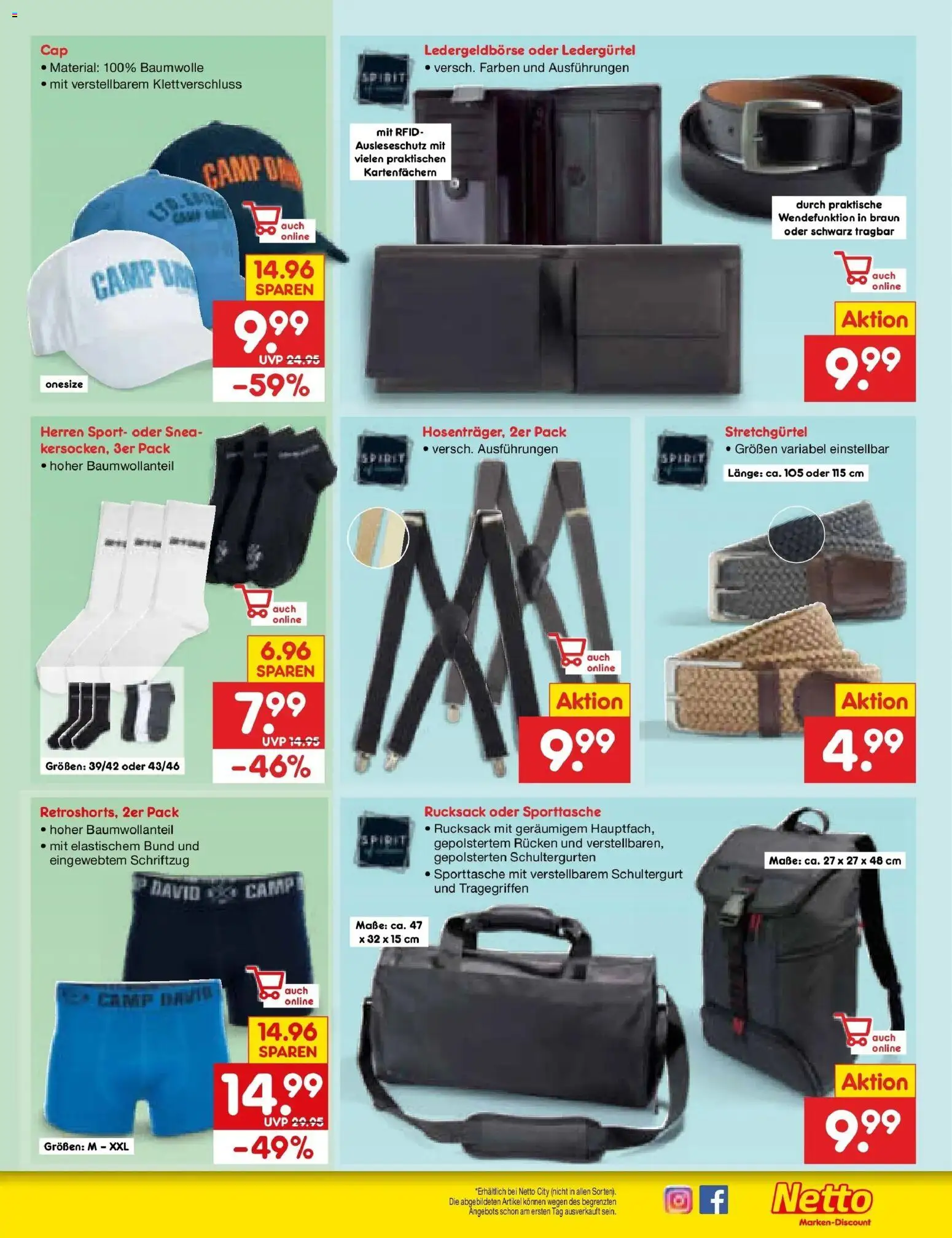 Netto Marken-Discount Prospekt Augustusburg	 – gültig ab 10.05.2026 | Seite: 32 | Produkte: Rucksack