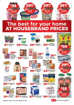 OK Foods specials catalogue – valid from 12/08/2026 | Page: 3 | Products: Ham, Sour cream, Seafood, Caramel
