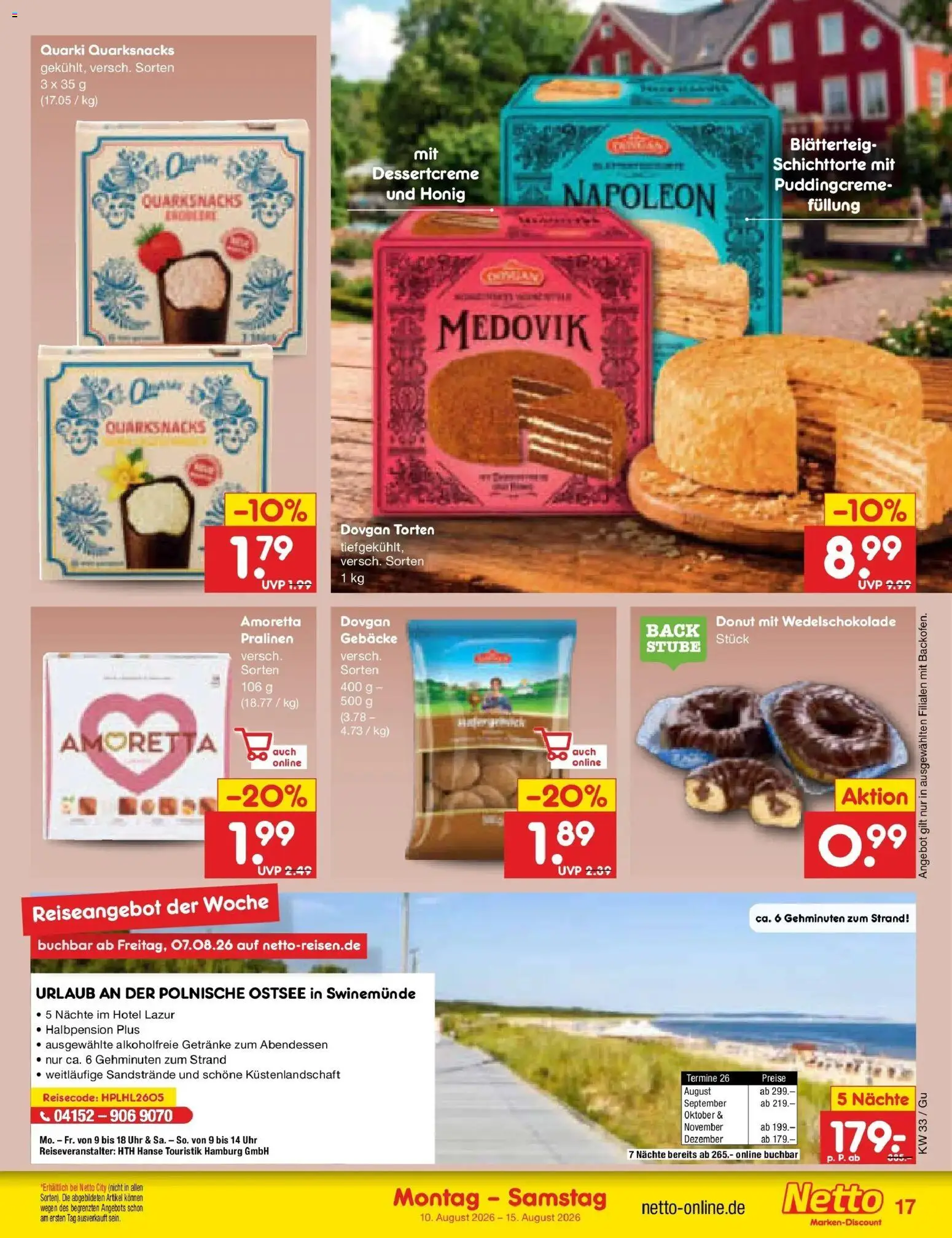 Netto Marken-Discount Prospekt Augustusburg (ab 10.08.2026) » Angebote | Seite: 21 | Produkte: Uhr