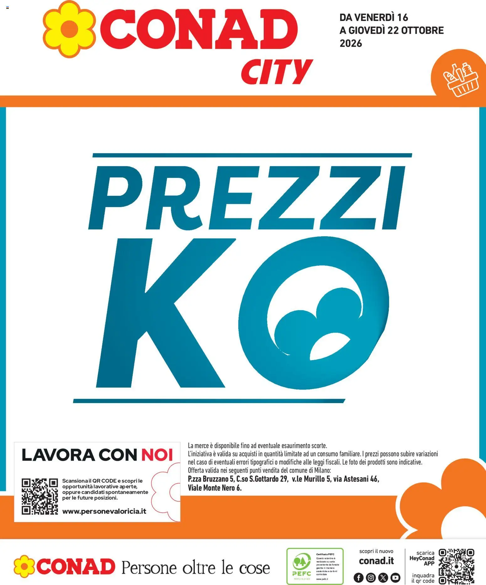 Volantino Conad del 16/10/2026 | Pagina: 1