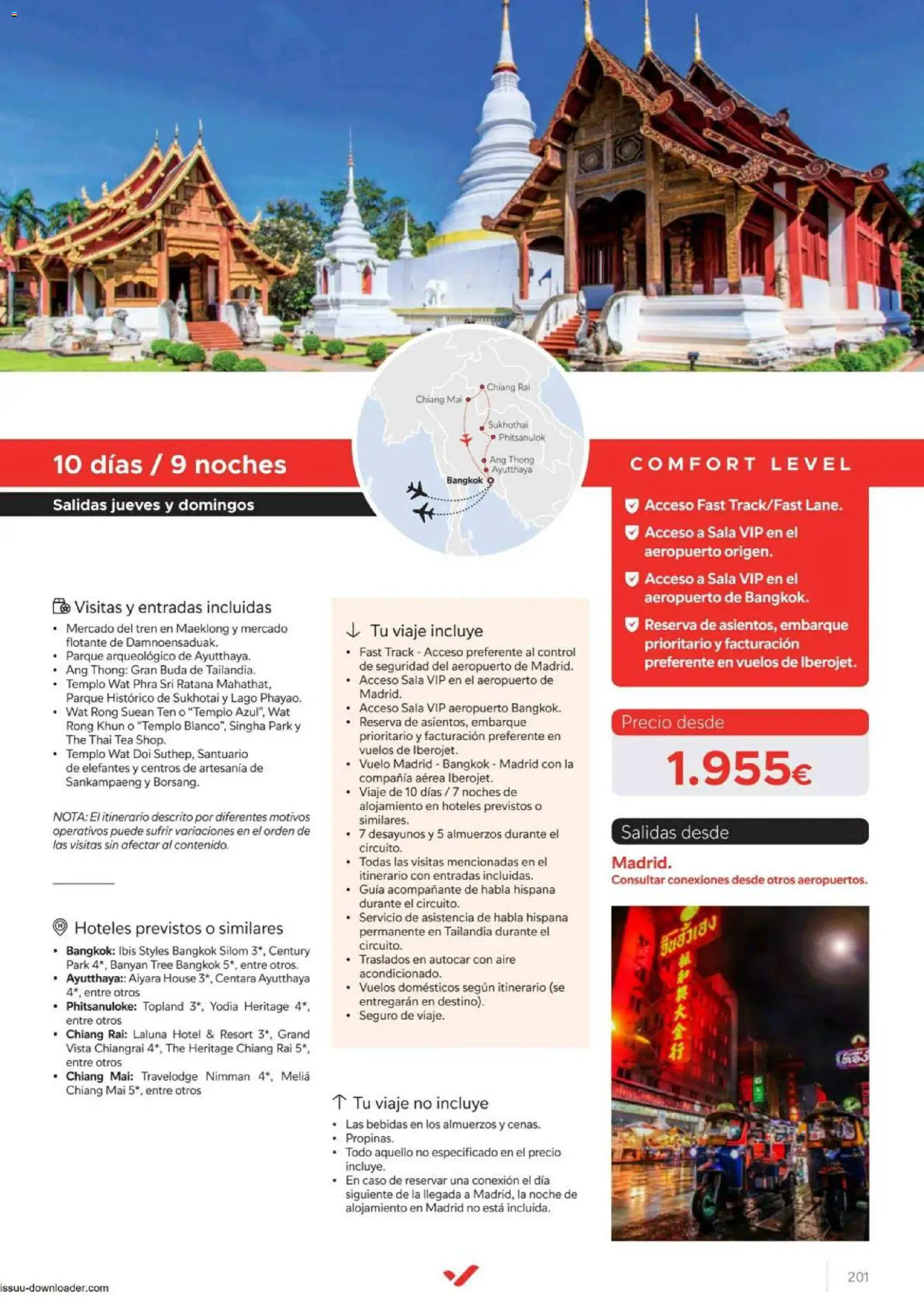 Halcón Viajes Comfort level 2026 │ válido desde el 04.06.2026 | Página: 201