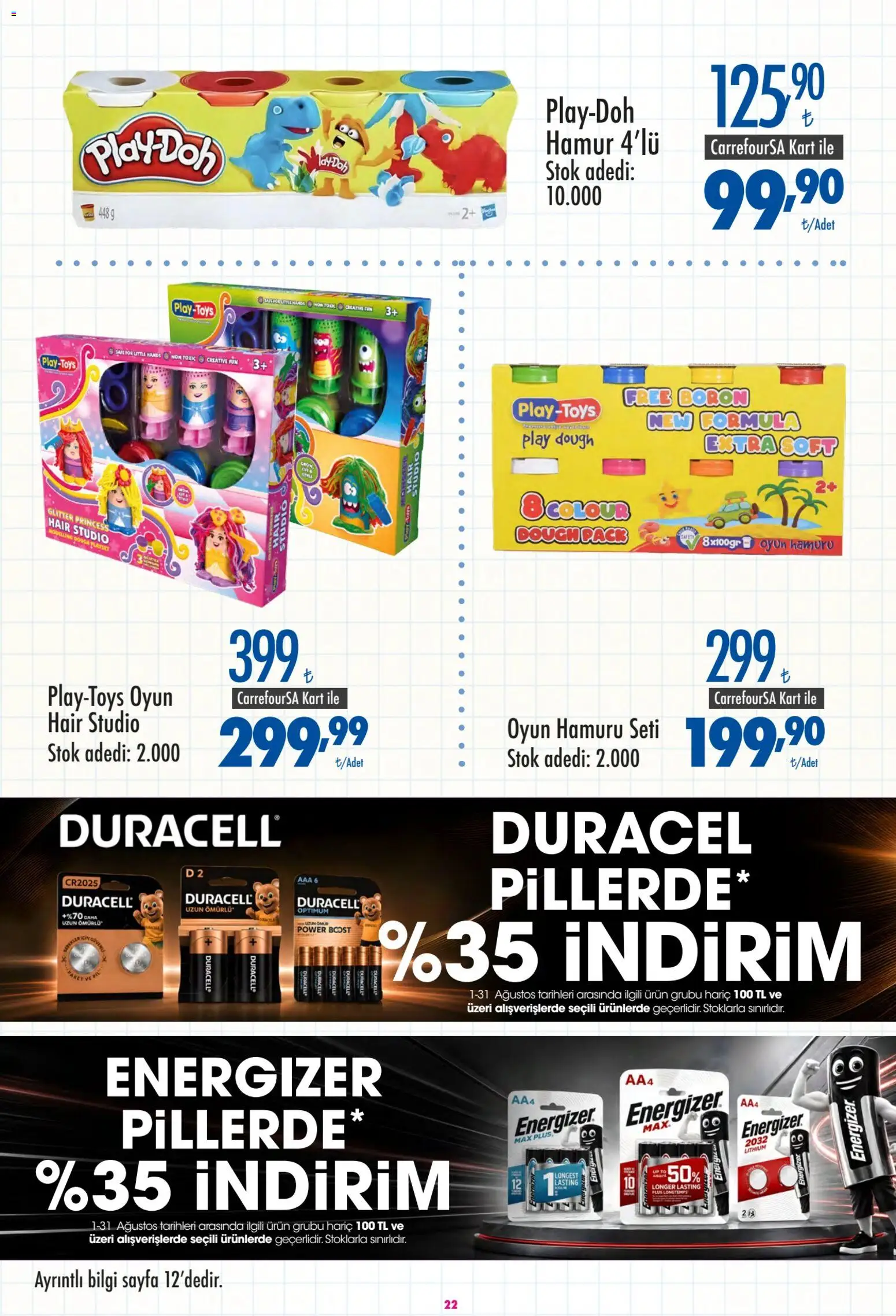 CarrefourSA - Okula dönüş - 26 Ağustos 2026 tarihinden itibaren geçerlidir | Sayfa: 22 | Ürünler: Oyun hamuru, Oyun