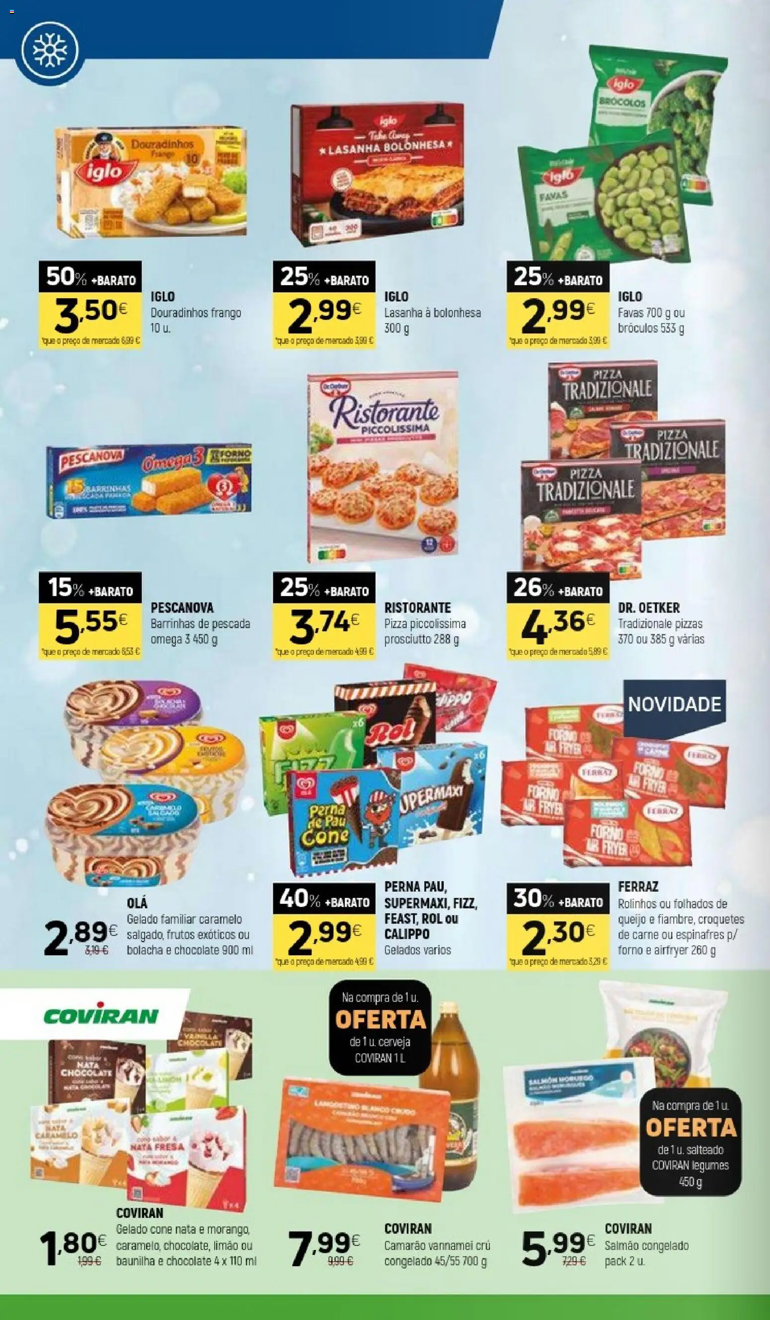 Coviran folheto │ válido de 05.05.2026 | Página: 6 | Produtos: Brócolos, Pescada, Queijo, Cerveja