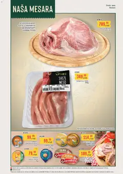 Aroma Market katalog City vikend ponuda - pregled Aroma Market kataloga - važi od 15.10.2026 | Strana: 3 | Proizvode: Tuna, Meso, Svinjski but, Pašteta