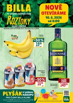 Náhled letáku Billa leták - Roztoky od 10.06.2026