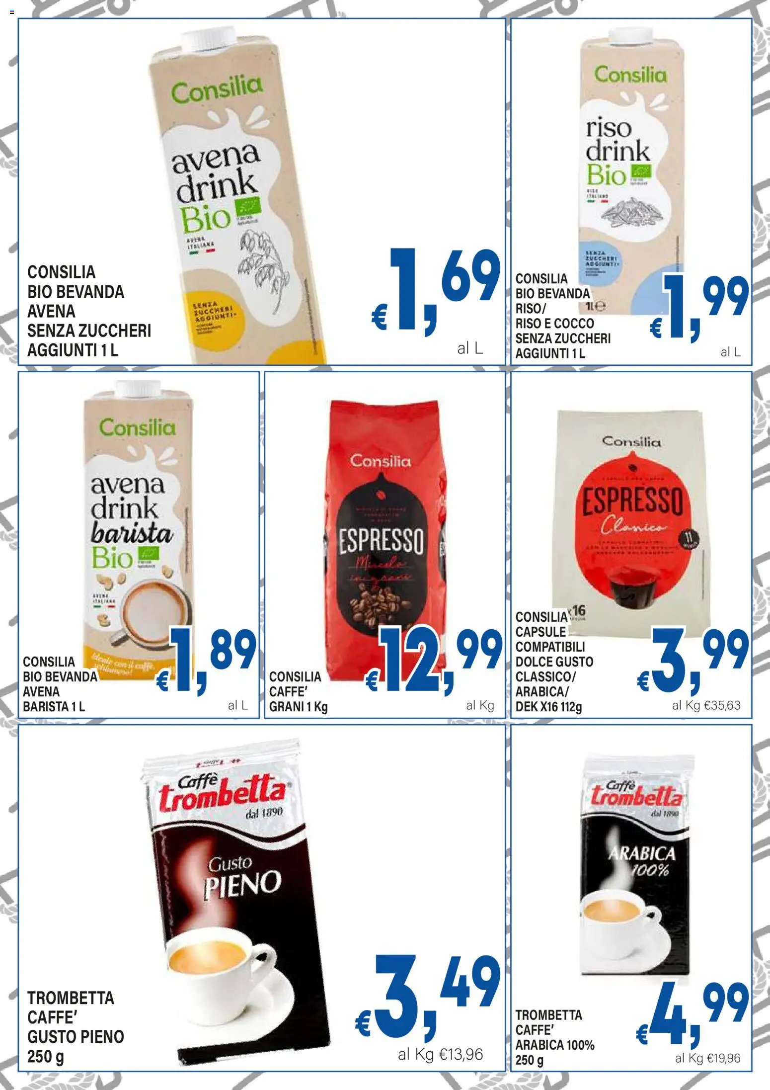Volantino DEM del 30/06/2026 | Pagina: 2 | Prodotti: Caffè, Riso, Cocco