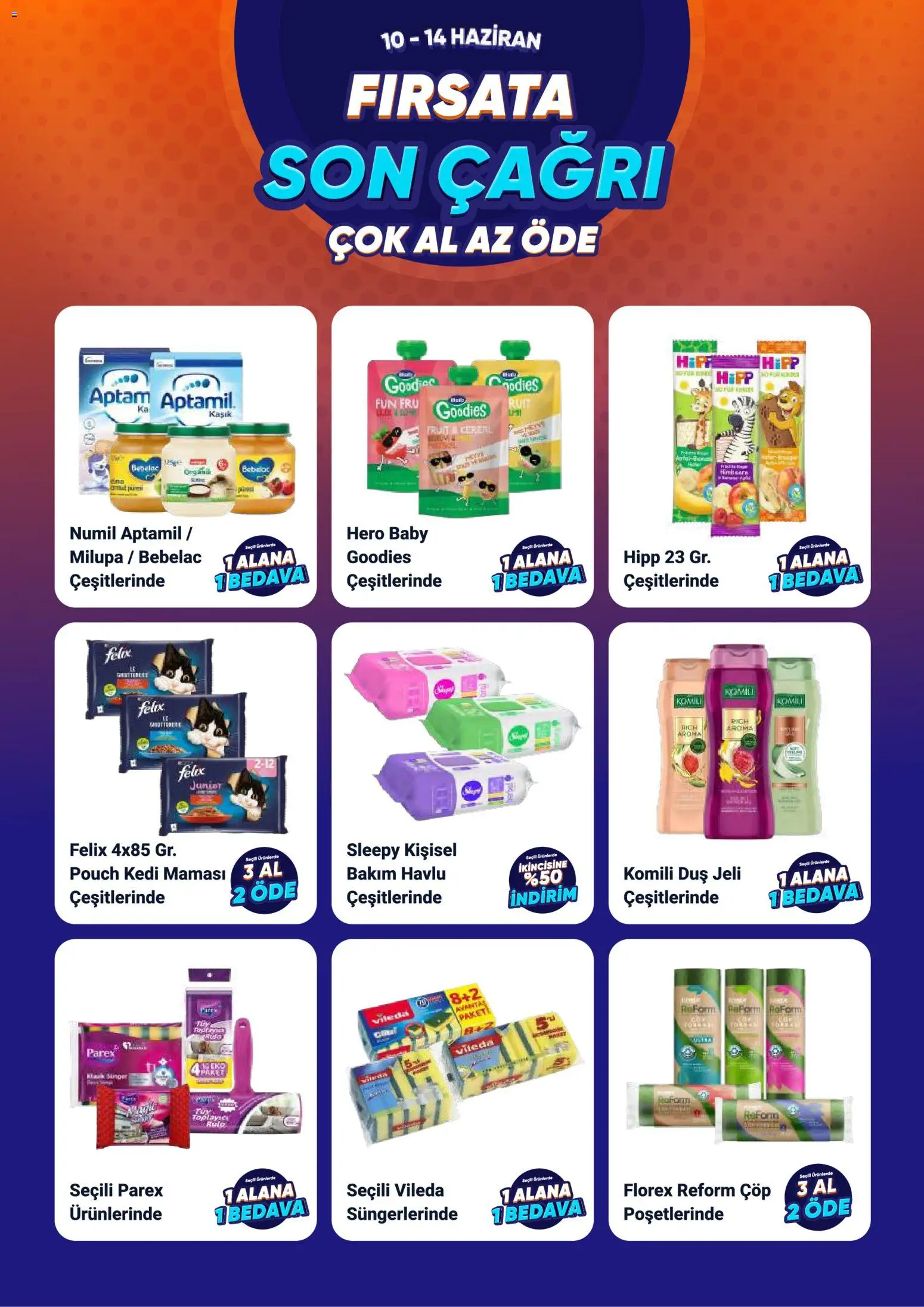 Çağrı Market - Fırsatlara Son Çağrı - 10.06.2026 tarihinden itibaren geçerlidir | Sayfa: 5 | Ürünler: Duş, Duş jeli