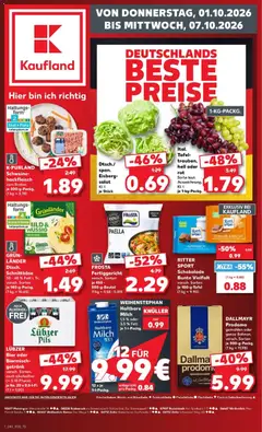 Kaufland Prospekt Zeitz ab 01.10.2026 gültig