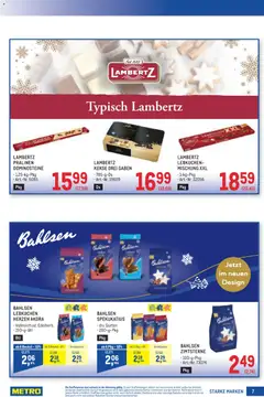 Metro angebote Starke Marken ab 03.09.2026 gültig | Seite: 7 | Produkte: Kekse, Vollmilch, Lebkuchen