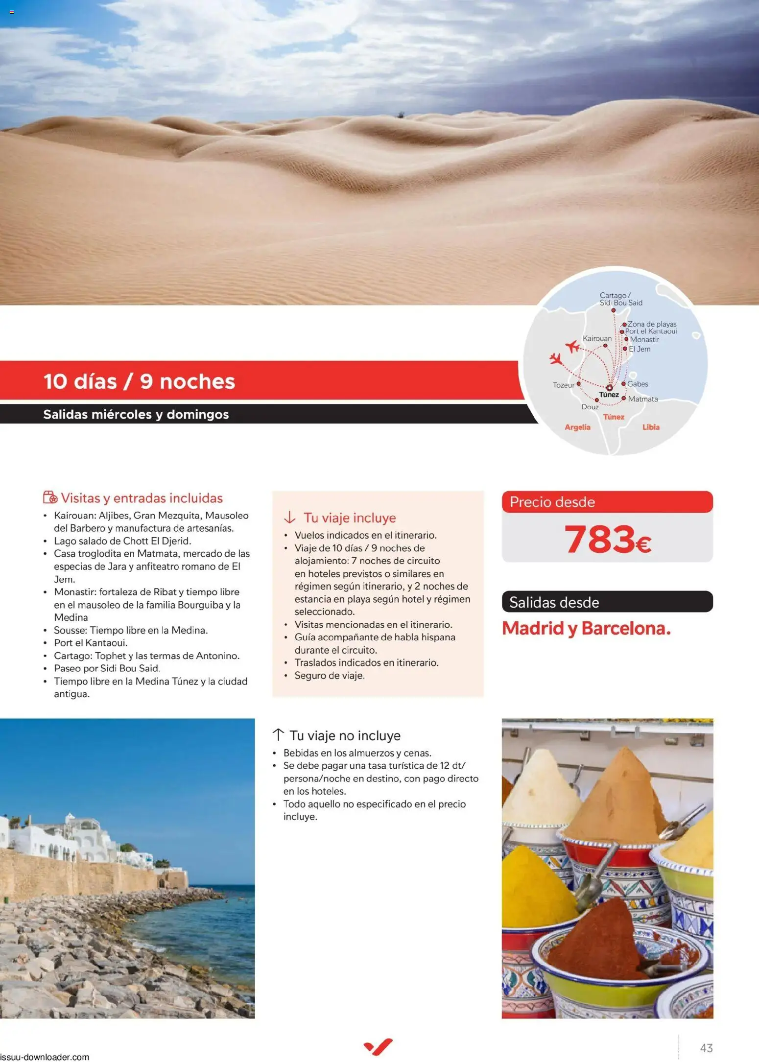 Halcón Viajes Túnez │ válido desde el 08/07/2026 | Página: 43
