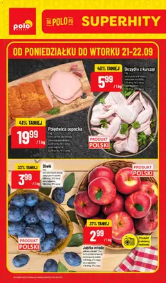 Pogląd oferty "POLOmarket gazetka - Super Hity" - ważna od 21.09.2026